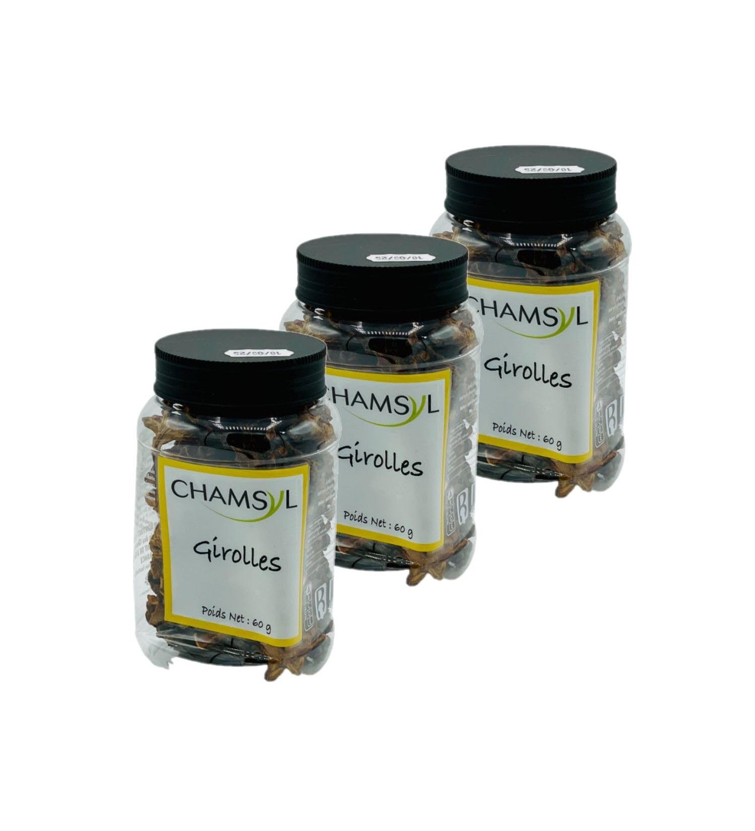 Lot 3x Girolles - Pot 60g - Buy Online on GoSupps.com