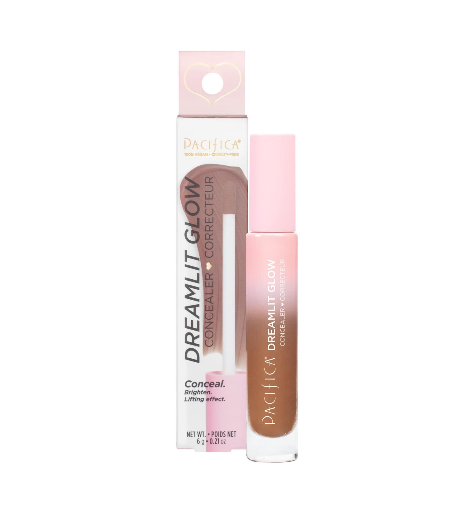 Pacifica Beauty DreamLit Glow Concealer - Shade 05 | Multi-Use Plant-Based Formula for Puffy Eyes & Dark Circles | Lightweight & Long Lasting Vegan Concealer - Buy Online on GoSupps.com