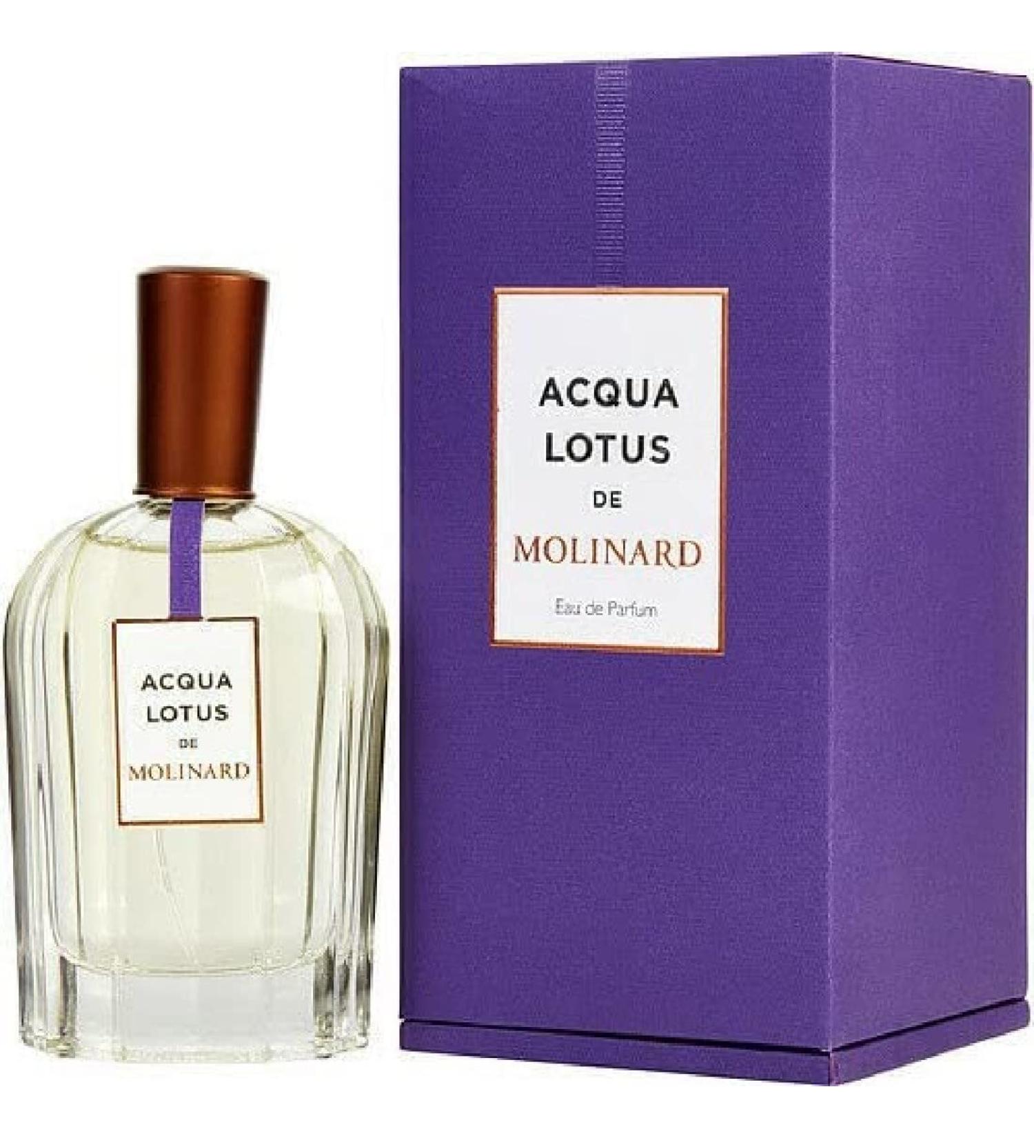Molinard Acqua Lotus Eau De Parfum EDP 90ml 3 fl oz New Sealed In Box
