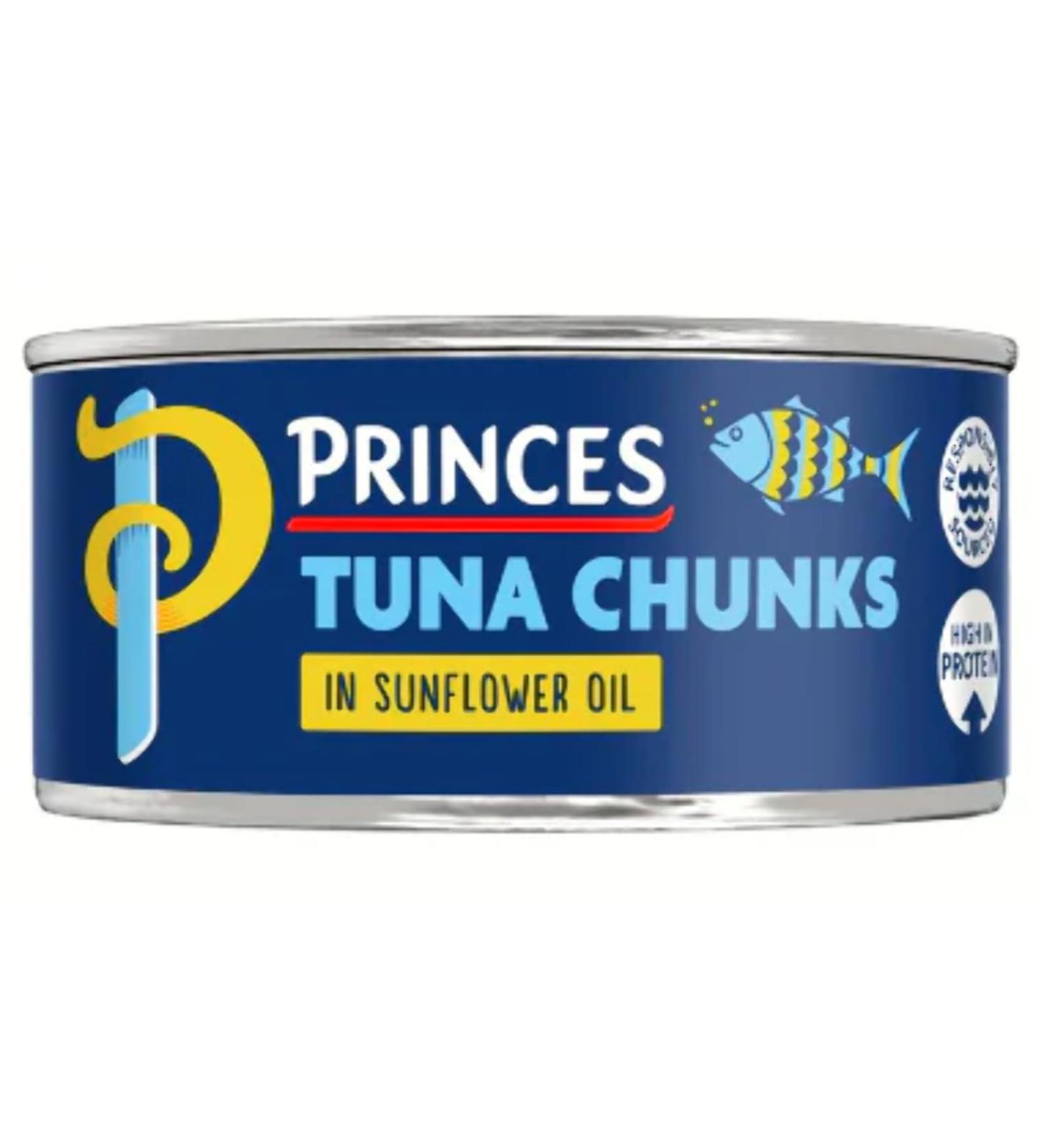 MASPrinces Tuna Chunks in Sunflower Oil 145g-Food