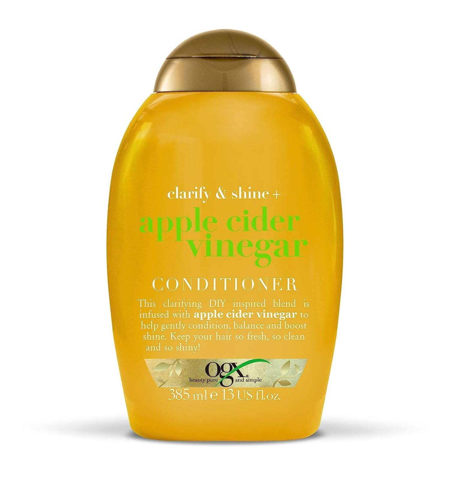 OGX Apple Cider Vinegar Conditioner 385ml - Ideal for Oily & Greasy Hair - Buy Online on GoSupps.com