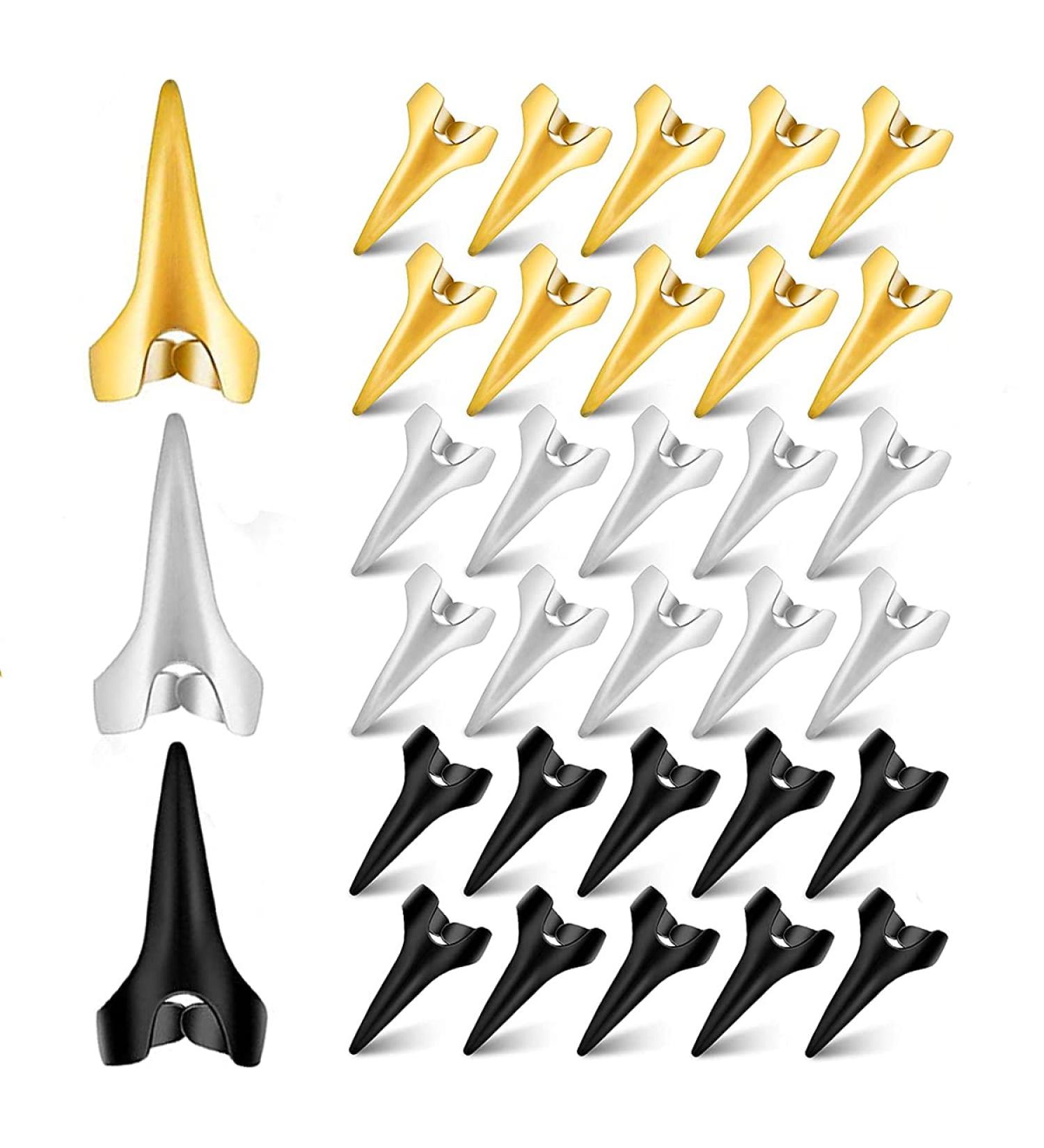 30-Piece Hair Parting Tool Finger Rings for Easy Braiding - Pinky Hair Sectioning Claws (3 Mixed Colors) - Buy Online on GoSupps.com