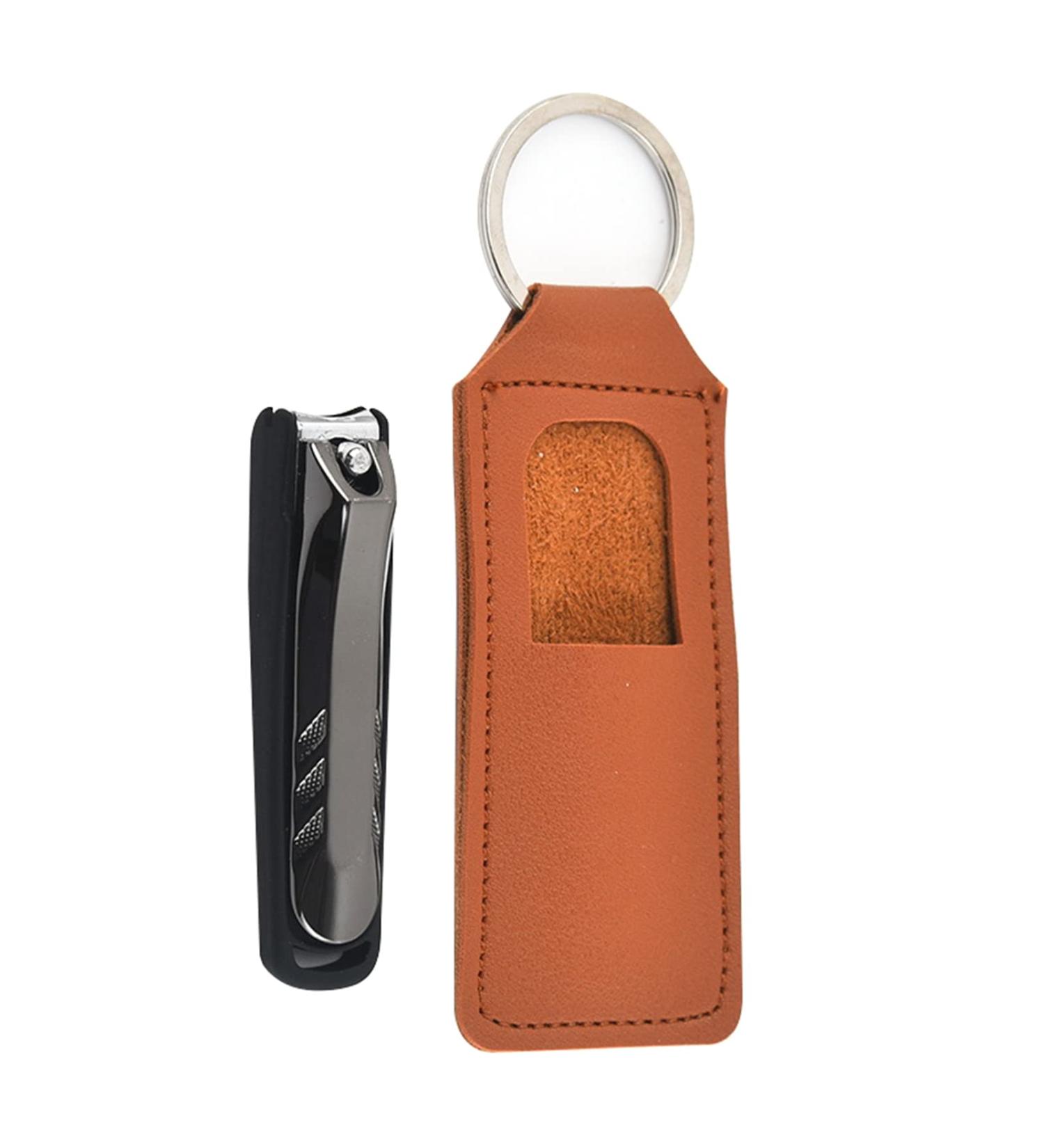 Professional Nail Clipper Stainless Steel Nail Clipper for Women Men and Children Pedicure and Manicure Black - Buy Online on GoSupps.com