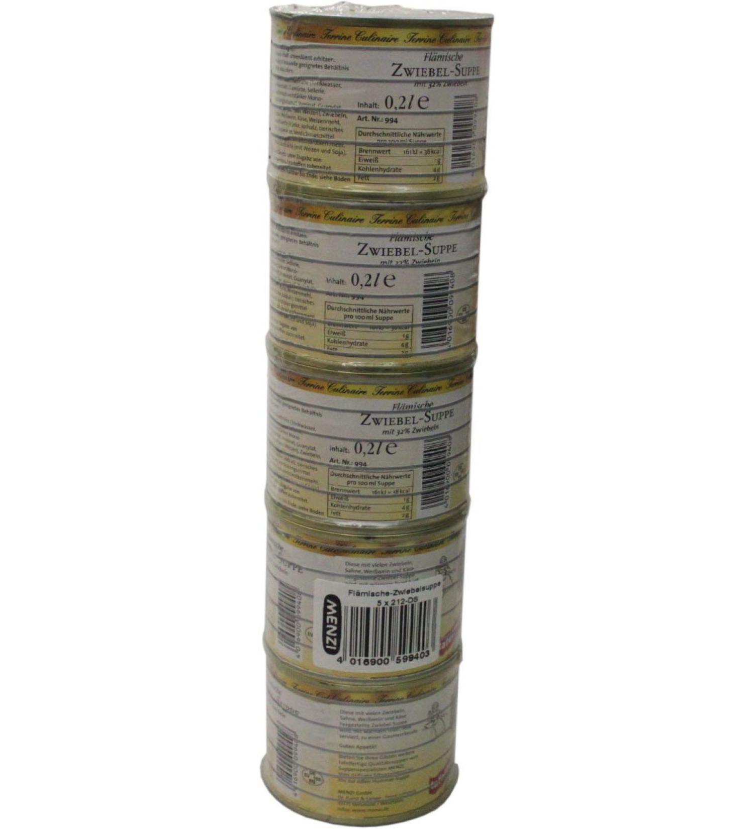 Unbekannt Menzi Flemish Onion Soup 1L