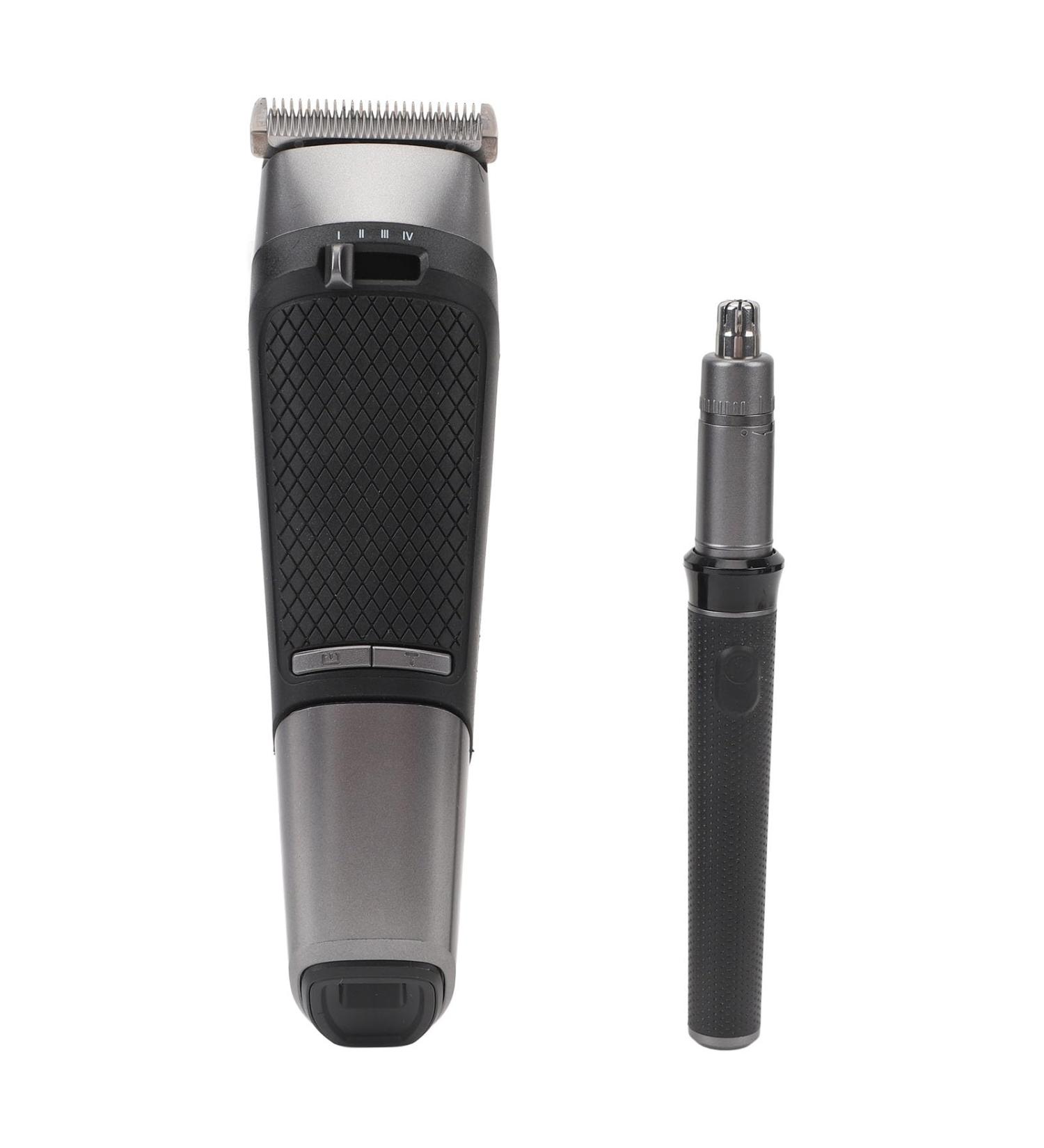 Compact Hair Clipper Kit with Nose Trimmer 2 Speed Control Complete Kit for Men Portable Waterproof Easy Maintenance Comprehensive Grooming Experience USB Quick Charge - Buy Online on GoSupps.com