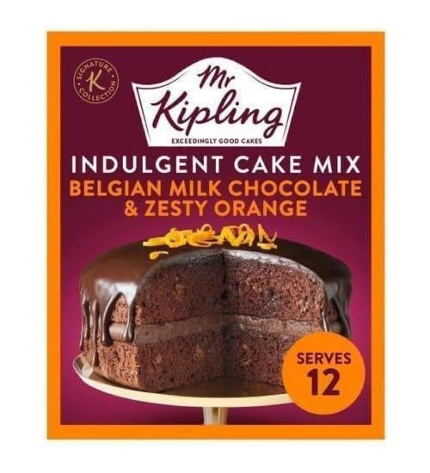 Mr Kipling Signature Chocolate & Orange Cake Mix 416g