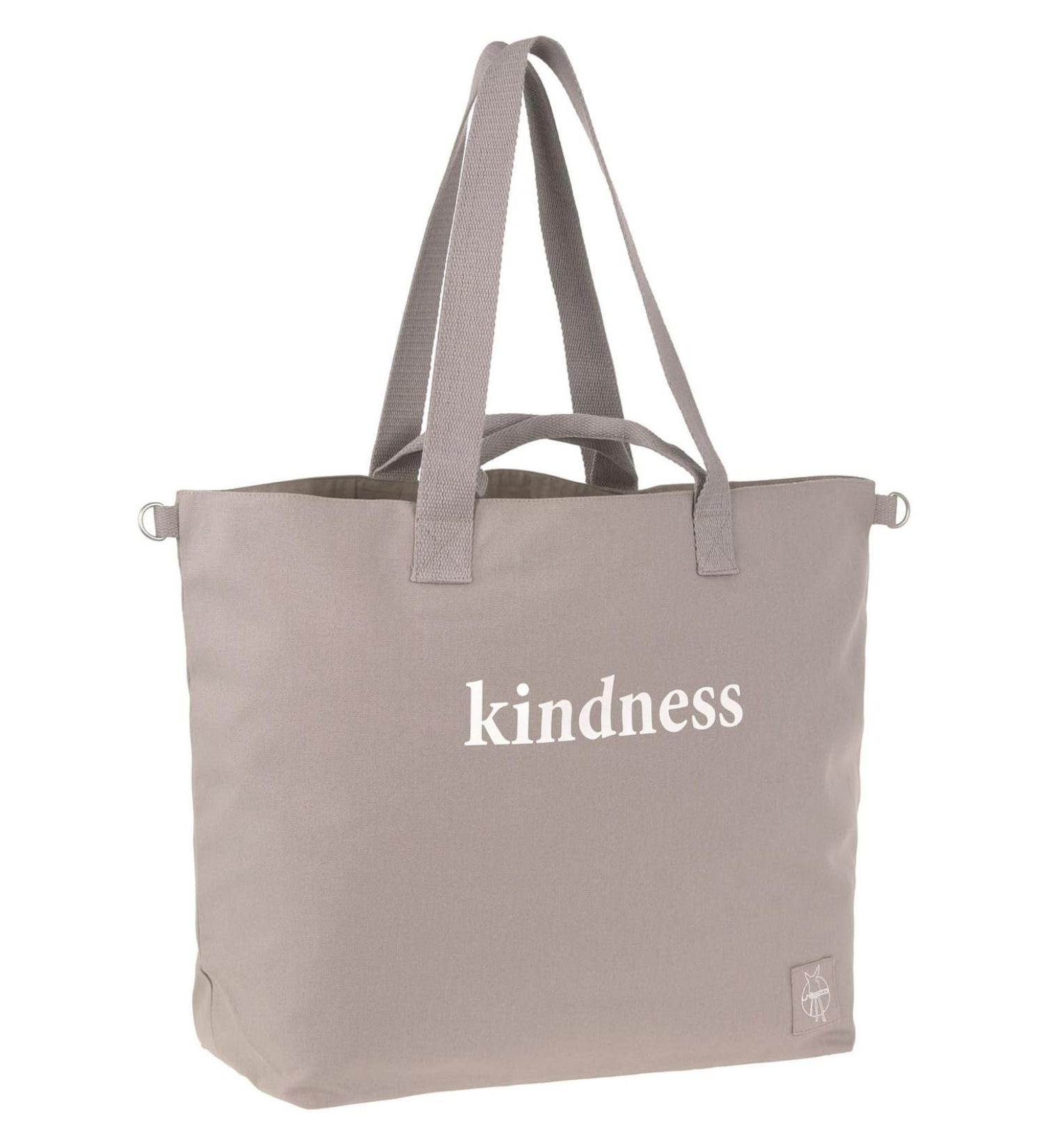 L SSIG Baby Shopping Bag - Organic Cotton Stroller Bag | Washable Taupe Green Label Shopper - Perfect for Parents - Buy Online on GoSupps.com