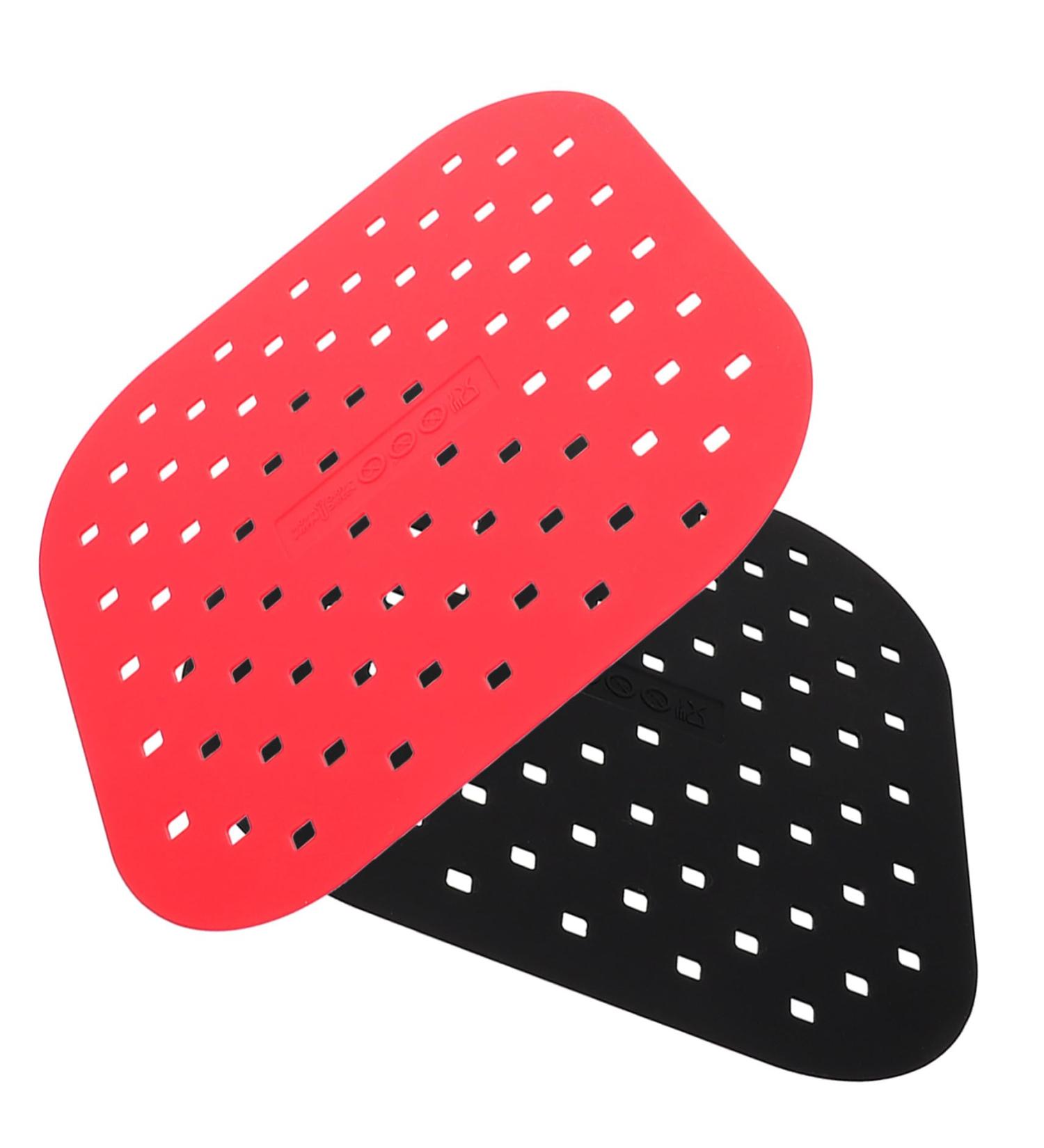 Mikinona 2pcs Silicone Oil Pad Fryer Pad Fryer Mat Airfryer Square Tray Clean Liner 20.5X20.5X1CM - Buy Online on GoSupps.com