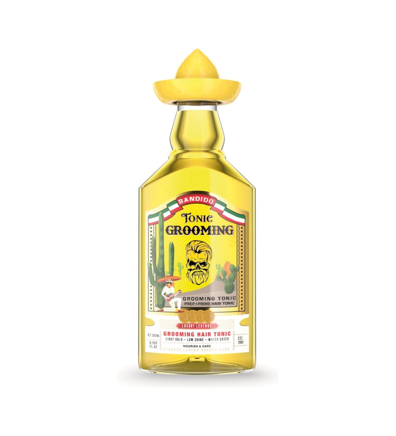 BANDIDO Men's Hair Lotion 250ml - Very Fast Hair Growth - Hair Growth Serum - Hair Regrowth - Products Against Hair Loss - Anti Hair Loss for Men - Toning Lotion - Buy Online on GoSupps.com