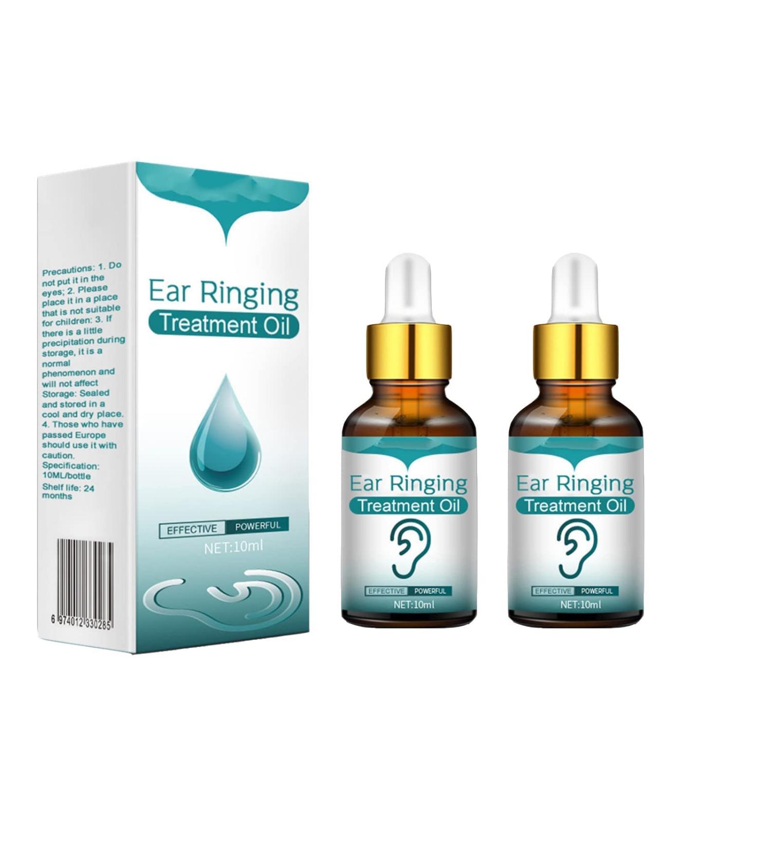 YOOUS Japanese Tinnitus Relief Oil - All Natural Herbal Treatment Drops - Stop Tinnitus - 2pcs - Buy Online on GoSupps.com