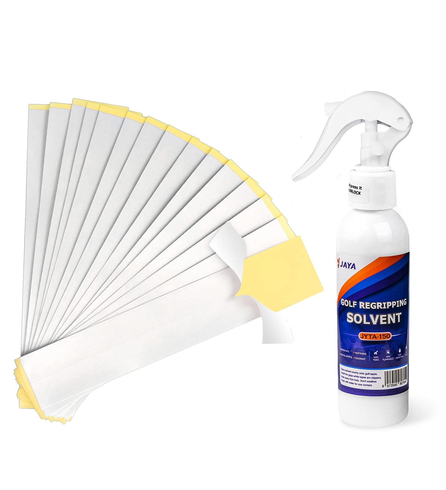 Jaya Golf Grip Kits for Regripping Golf Clubs - Choose Standard or Complete Kit with Grip Tape and Solvent - Buy Online on GoSupps.com