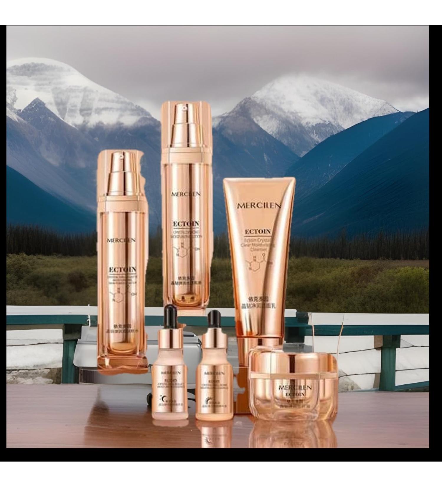 Mercilen Premium Diamond Gold Beauty Set Luxury Skincare Collection|Korean Skin Care Set with Vitamin C Essence Hydrating Anti-Aging Serum for Face Beauty Skin Care Set - Buy Online on GoSupps.com