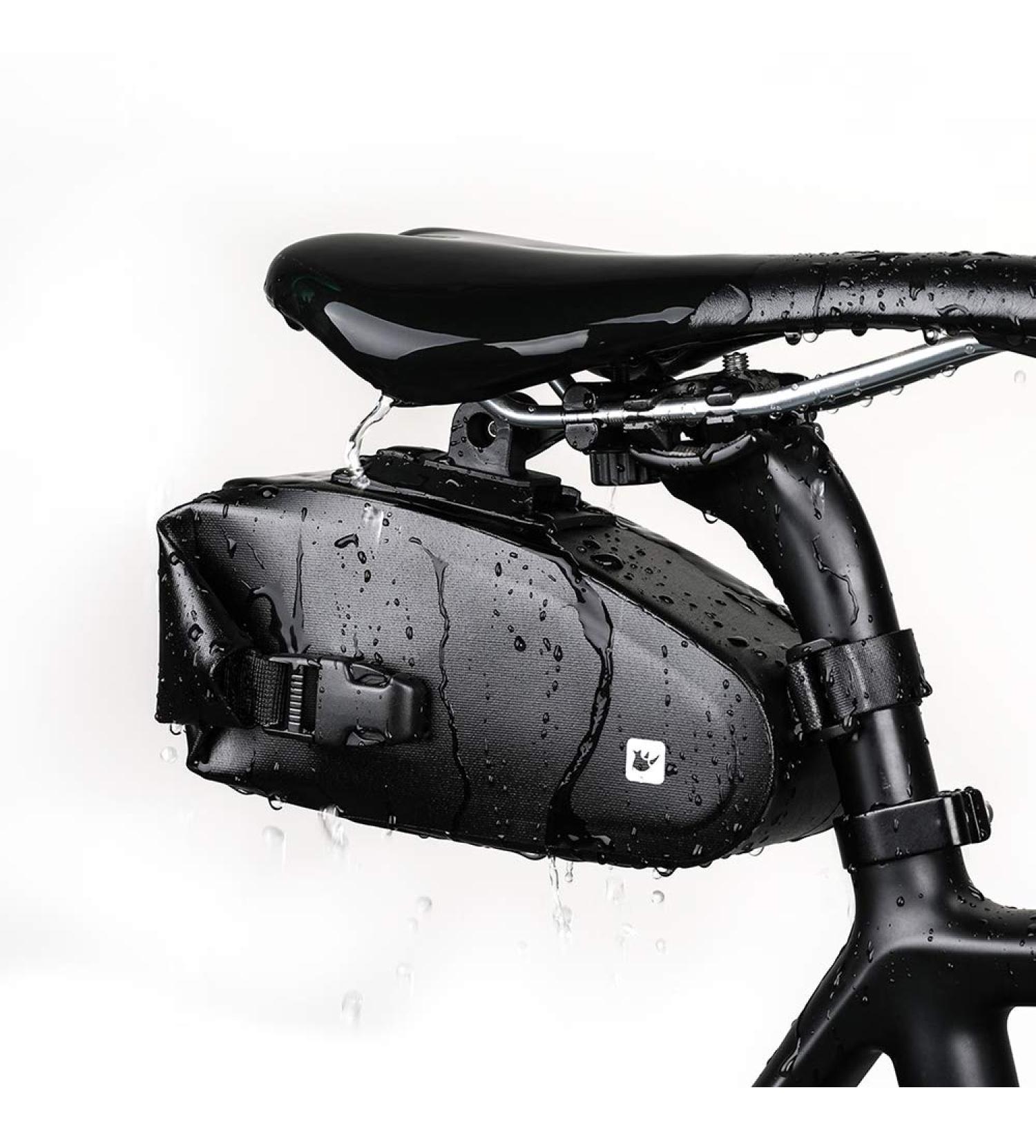 Rhinowalk Waterproof Bike Saddle Bag | Under Seat Bag for Mountain & Road Bikes | Quick Disassembly & Rainproof | Professional Cycling Accessory - Buy Online on GoSupps.com