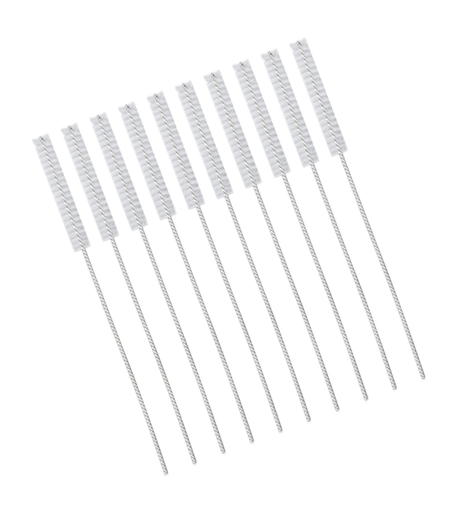 10-Piece Hearing Aid Cleaning Tool Set | Nylon Brush for Ventilation Pipes & Protheses - Buy Online on GoSupps.com