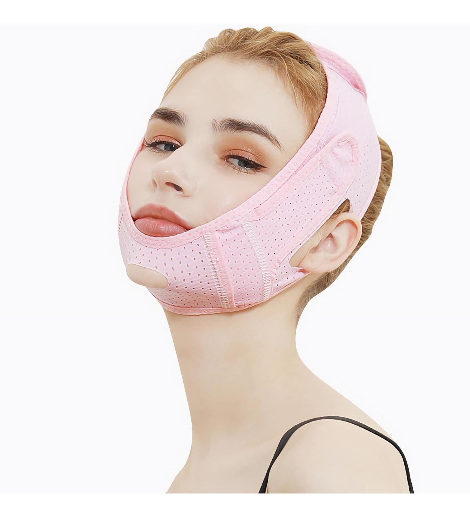 Buy Breathable Adjustable Chin Strap for Women - Skin-Friendly V-Line Mask for Perfect Contours - International Shipping Available - Buy Online on GoSupps.com