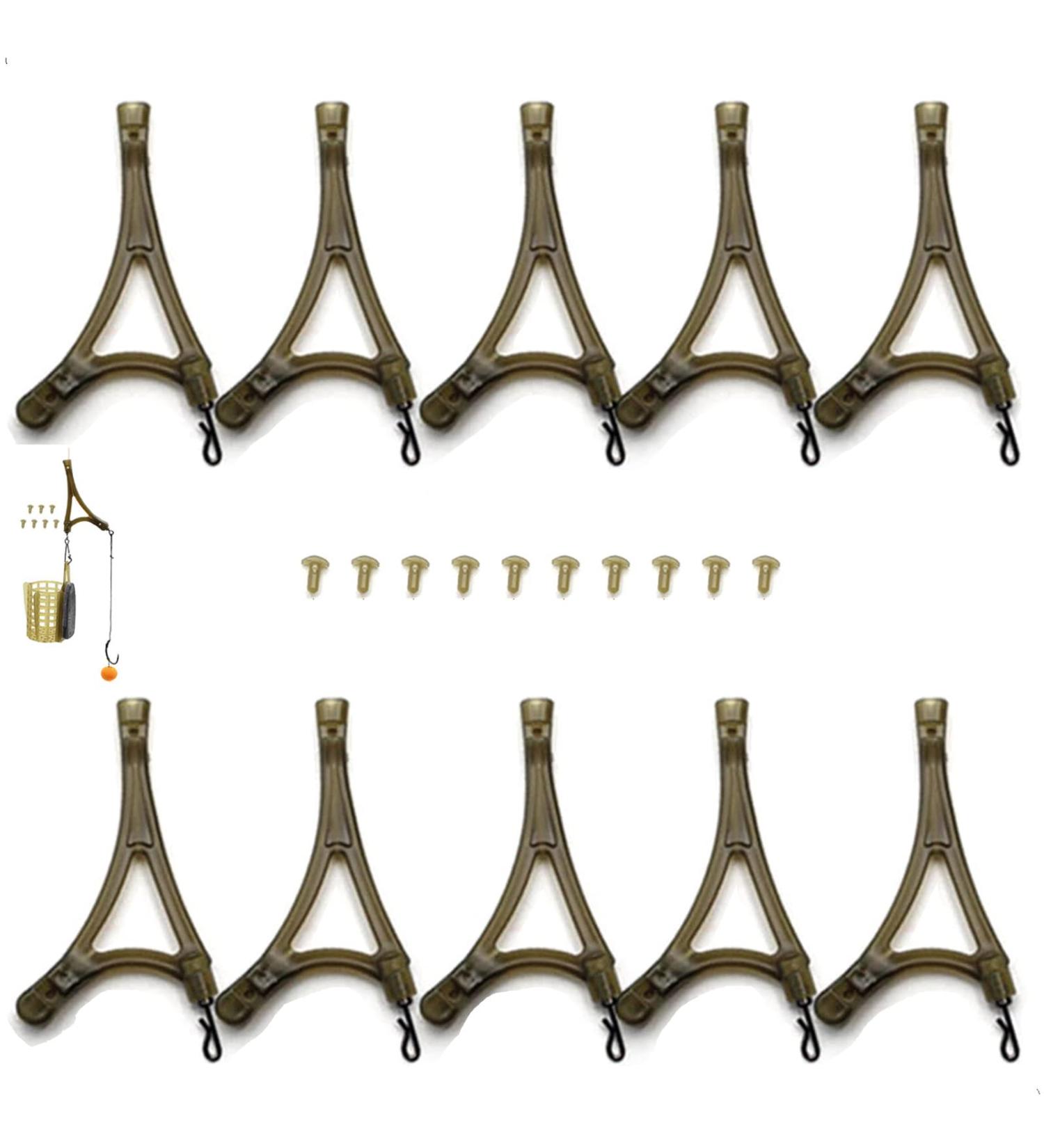 10-Piece Anti-Tangle Set for Carp Fishing Rigs - No Complication No Tangling Compatible with Fishing Levy - Buy Online on GoSupps.com