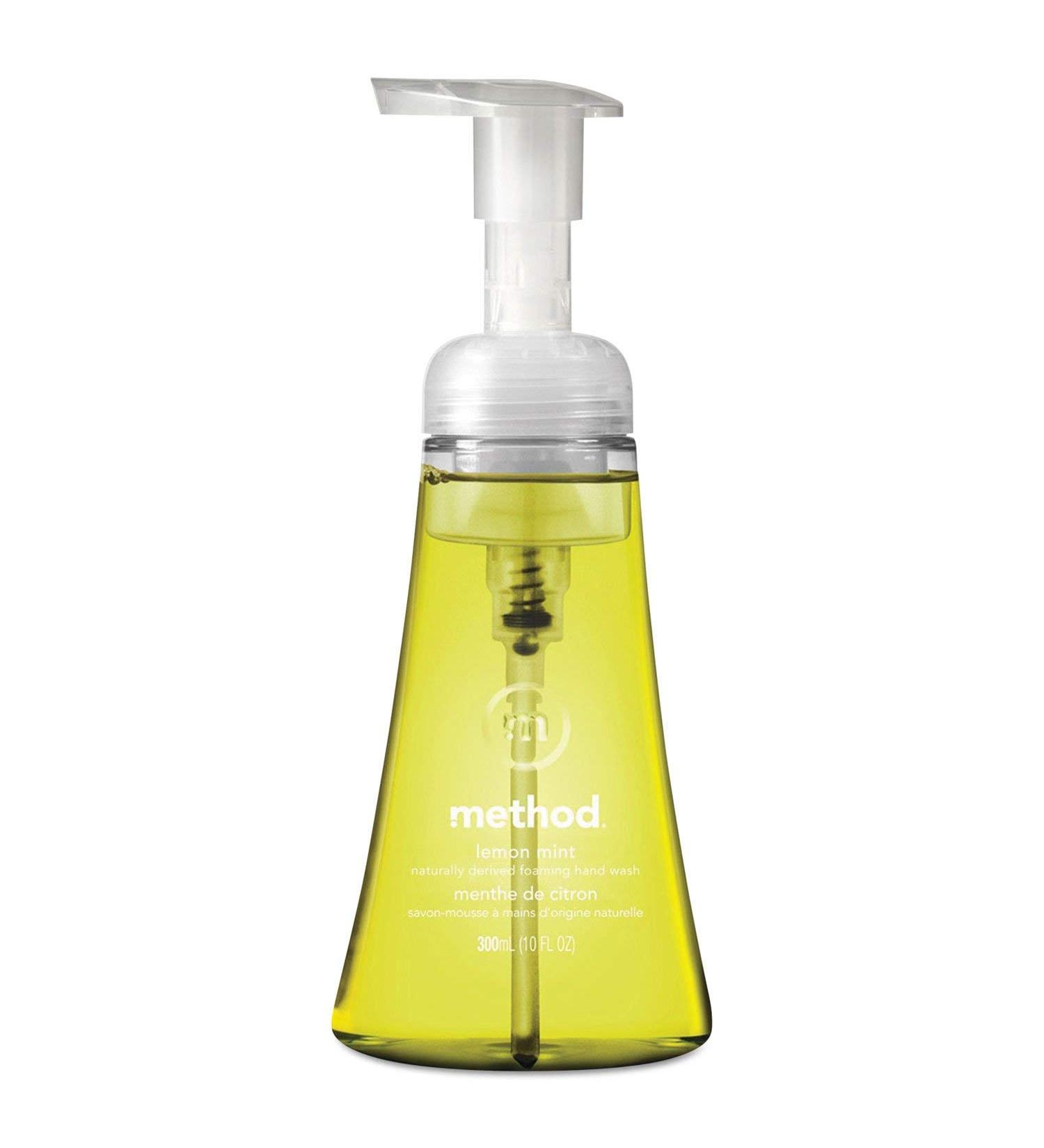 Method Naturally Derived Foaming Wash Lemon Mint 10 oz