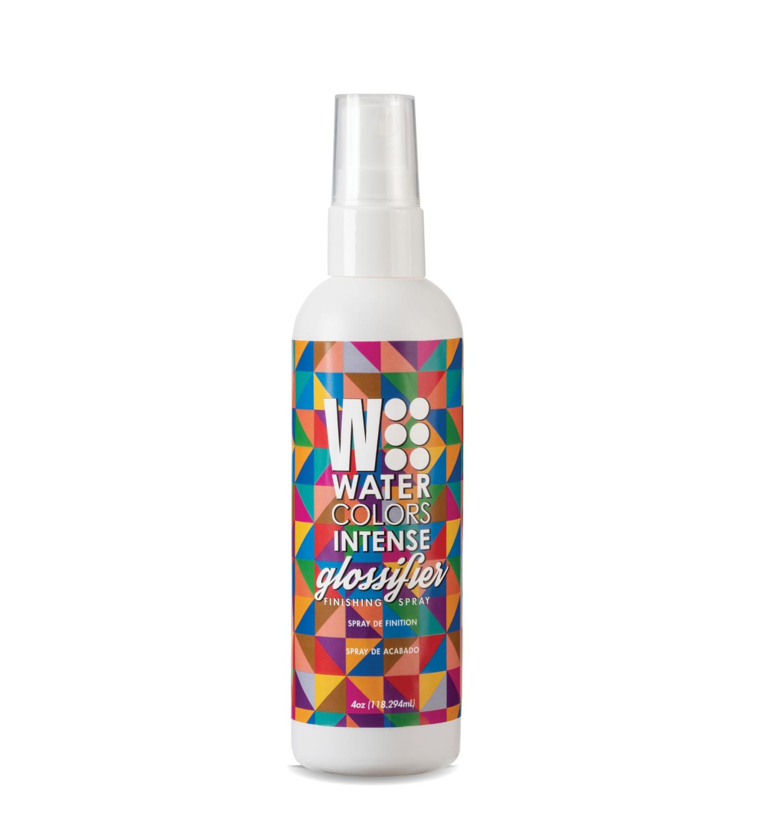 Watercolors by Tressa Intense Hair Glossifier Anti Frizz & UV Protector Finishing Spray 4 oz. - Buy Online on GoSupps.com
