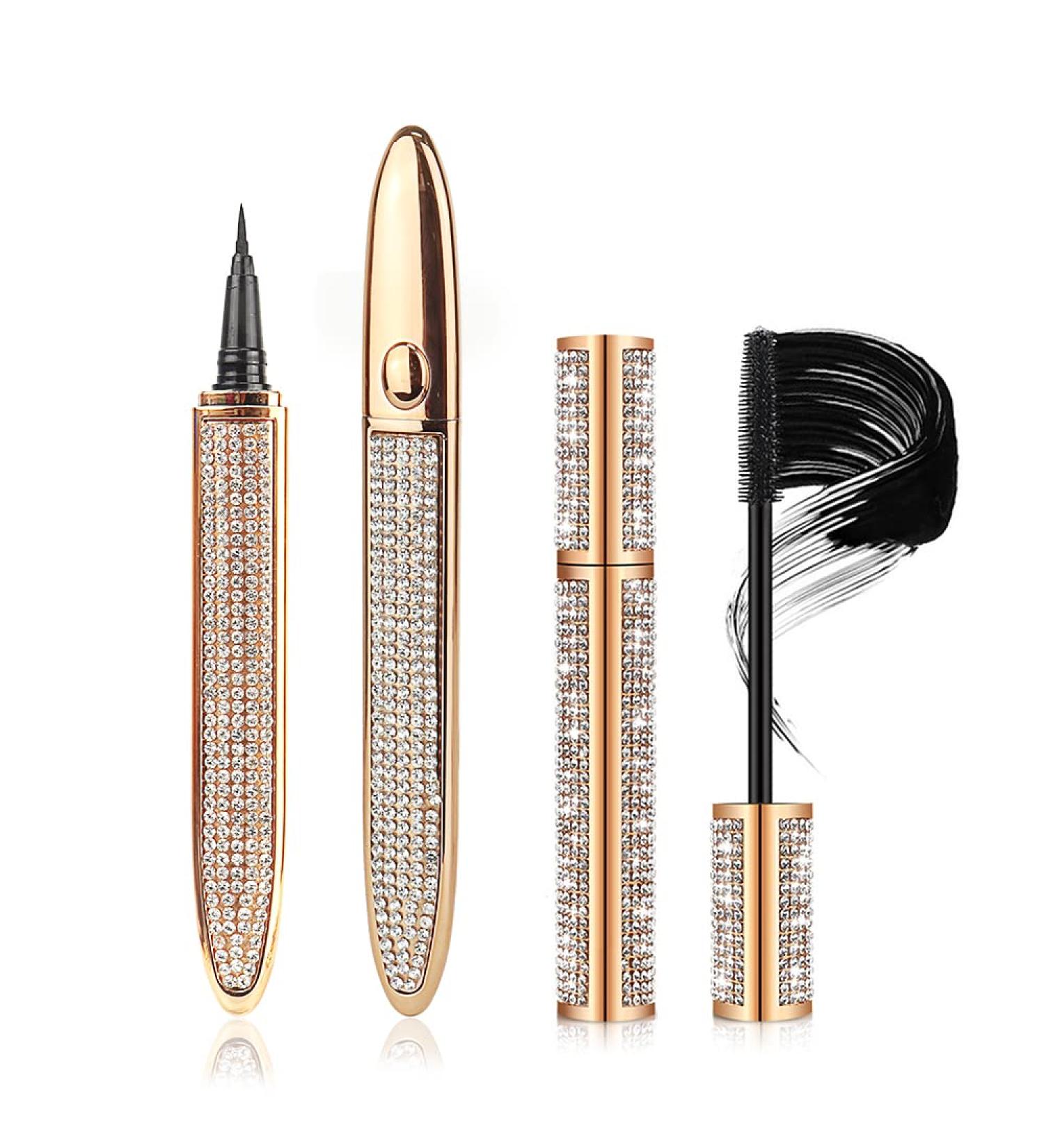 Black Lash GLUEliner 2-in-1 Mascara Adhesive Eyeliner Kit - Matte Finish, Gluten & Cruelty Free - Buy Online on GoSupps.com