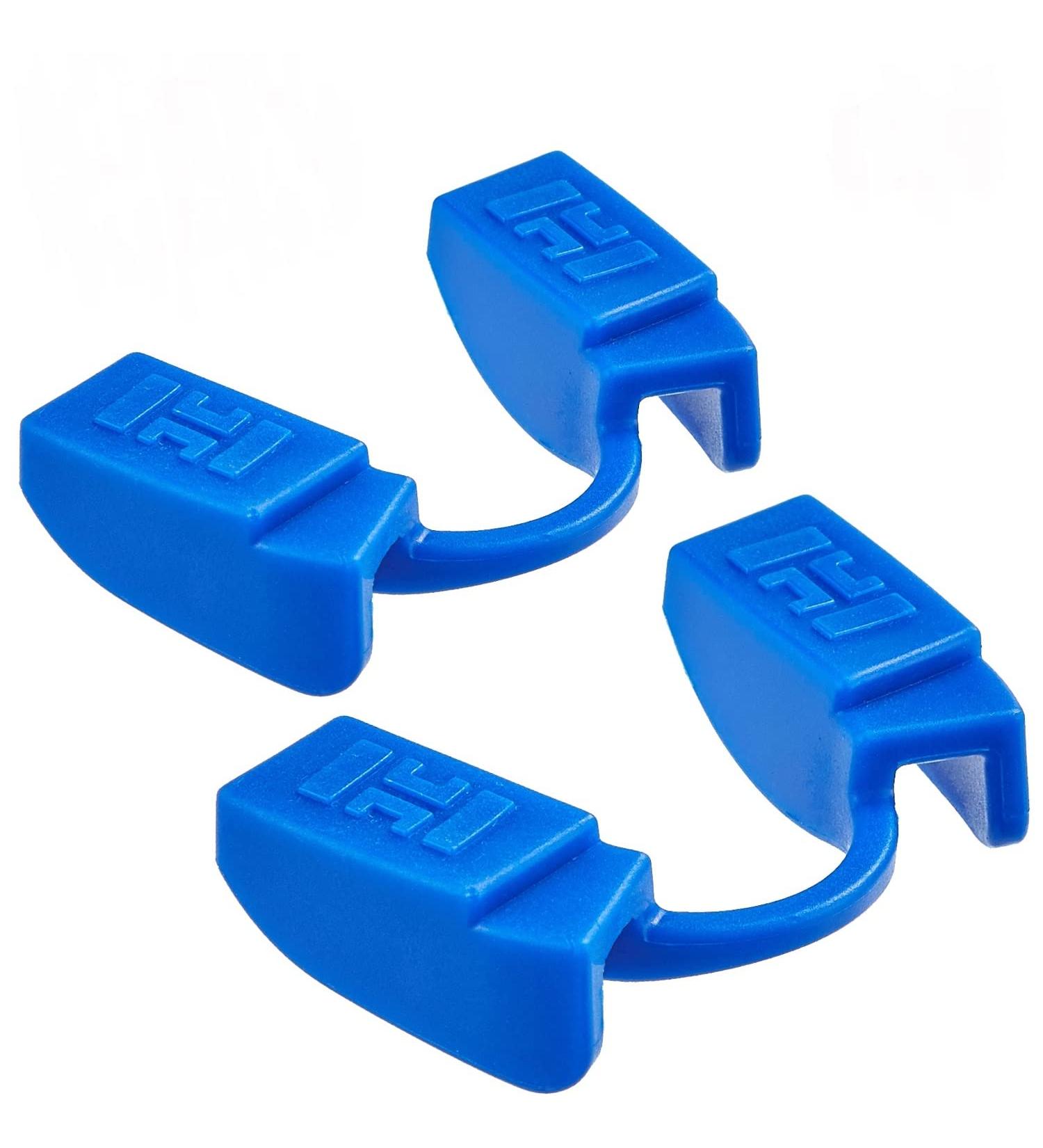 Weight Lifting Mouthpiece for Fitness | 2-Pack Blue Powerlifting Protection - Ideal for Strength Sports - Buy Online on GoSupps.com