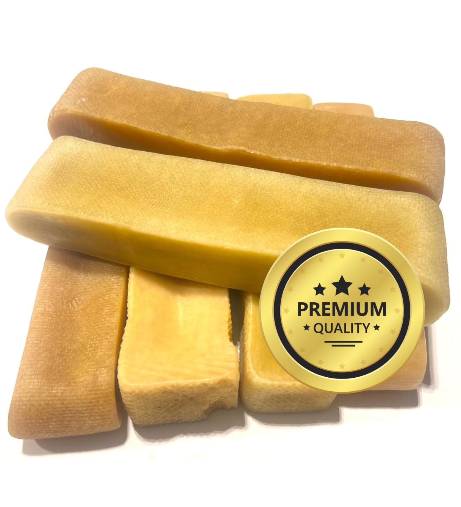 Himalayan Yak Cheese Dog Chew - Himalayan Dog Chew - PSS - *(Medium 6 Count)* (Small-M-L-XL-Jumbo) - Cheese Bones for Dogs - Yak Cheese - Dog Chew - Fromage De Yak Pour Chien - Long Lasting Dog Chew 75.6 g (Pack of 6) - Buy Online on GoSupps.com