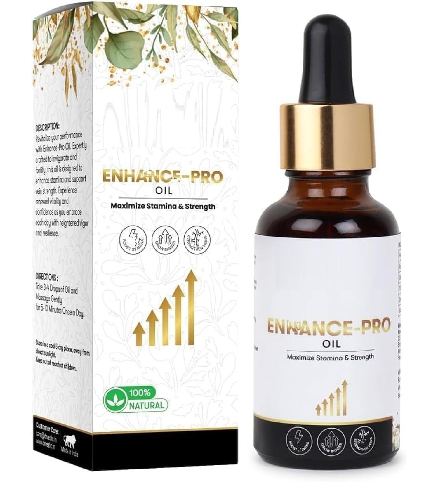 MI 100% Ayurvedic Pure & Natural E-P.ro O.il 30ml (Enhance Pro Oil) (E Pro Oil)