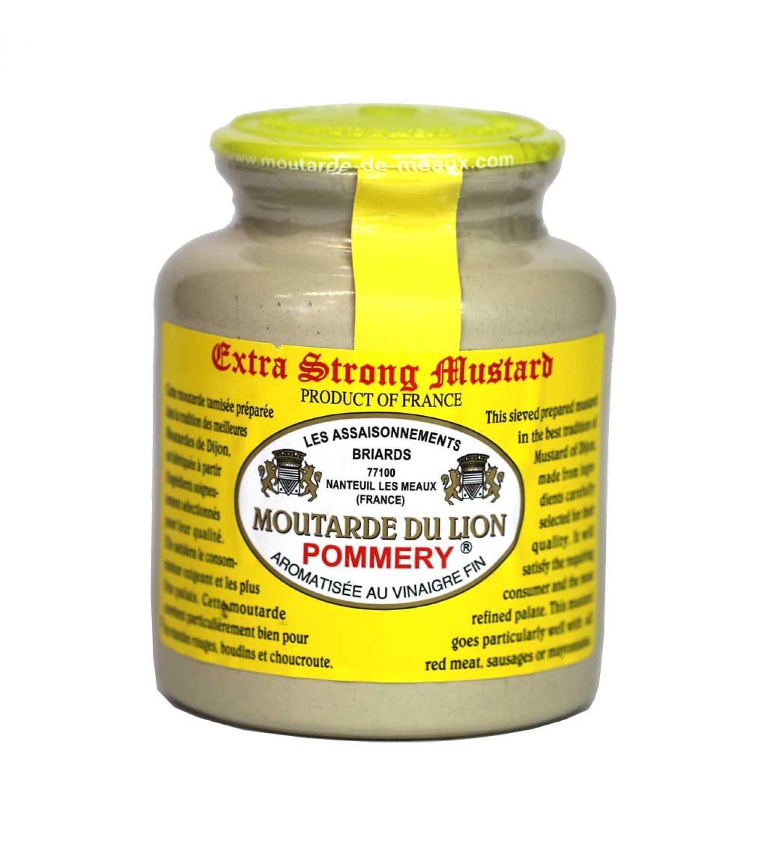 Pommery French Premium Lion Mustard with Vinegar 250 g