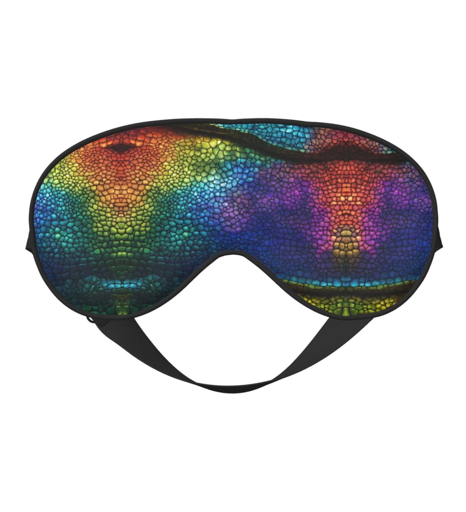 Classic Snake Skin Soft Sleep Eye Mask - Breathable Travel Eye Patch for Relaxation | Women s Sleep Accessories - Buy Online on GoSupps.com