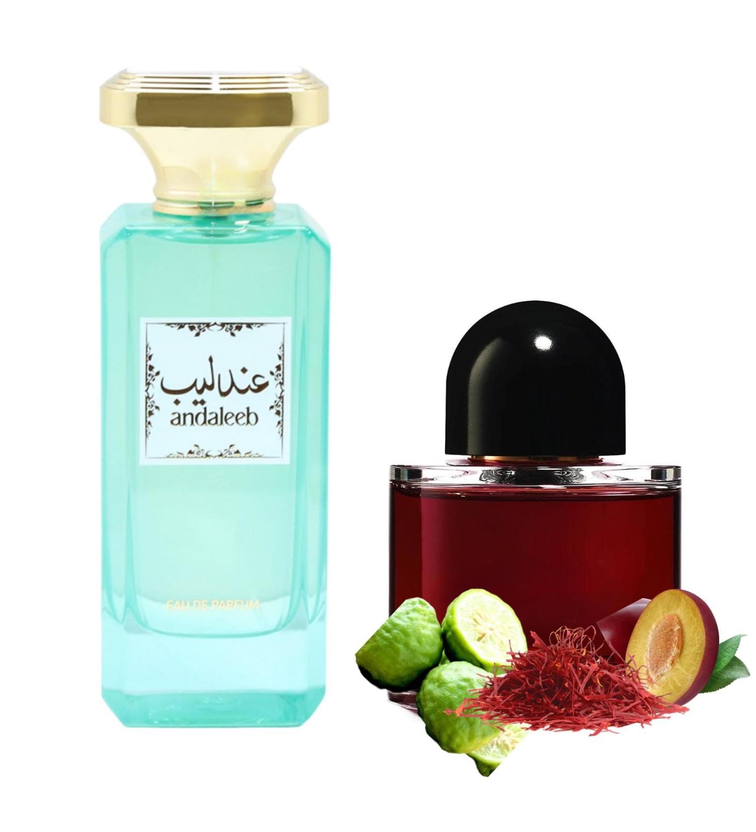 Andaleeb Perfume for Unisex | Our Impresssion of Rouge Chaotique - 3.4 Fl Oz - Eau De Parfum Unisex | Plum Saffron Patchouli Oak Bergamont - Buy Online on GoSupps.com