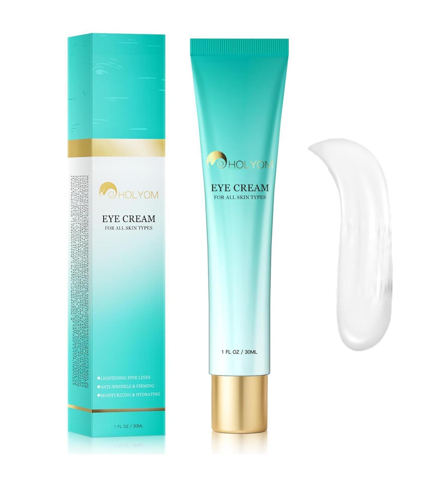 Advanced Eye Cream for Eye bags - Targeted Solution for Puffiness Wrinkles Dark Circles and Firmness - Temporary Firming & Tightening Treatment - Wrinkle Filler Natural Infusions 1 oz 1 Fl Oz (Pack of 1) - Buy Online on GoSupps.com