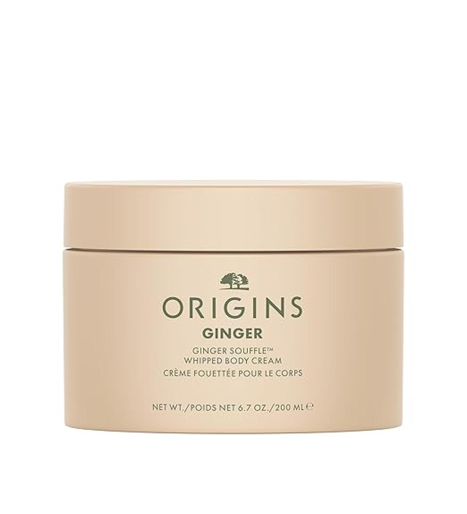 Origins Ginger Souffle and Trade Whipped Body Cream 6.7oz - Nourishing Skin Moisturizer - Buy Online on GoSupps.com