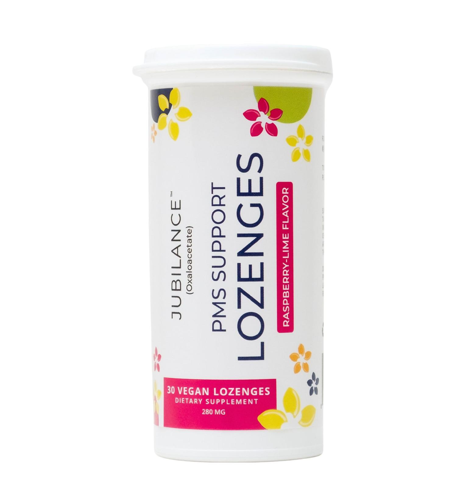 Jubilance Uplift Lozenges On-Demand PMS Support Powered by Oxaloacetate Fast-Acting Dietary Supplement for Women, 30 Count