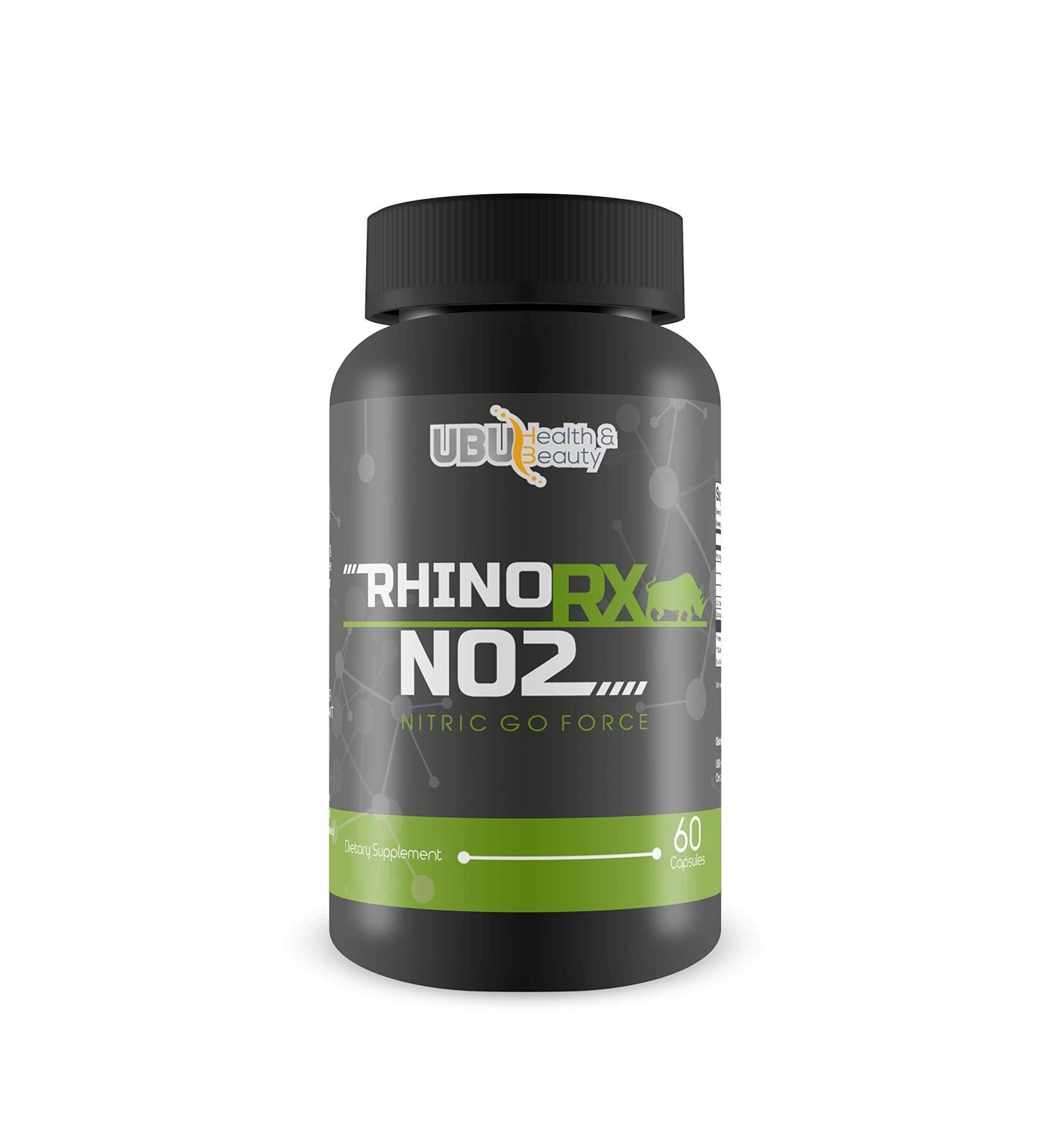 Rhino Rx Nitric - Ultimate Muscle Builder | Enhance Blood Flow & Performance - Buy Online on GoSupps.com