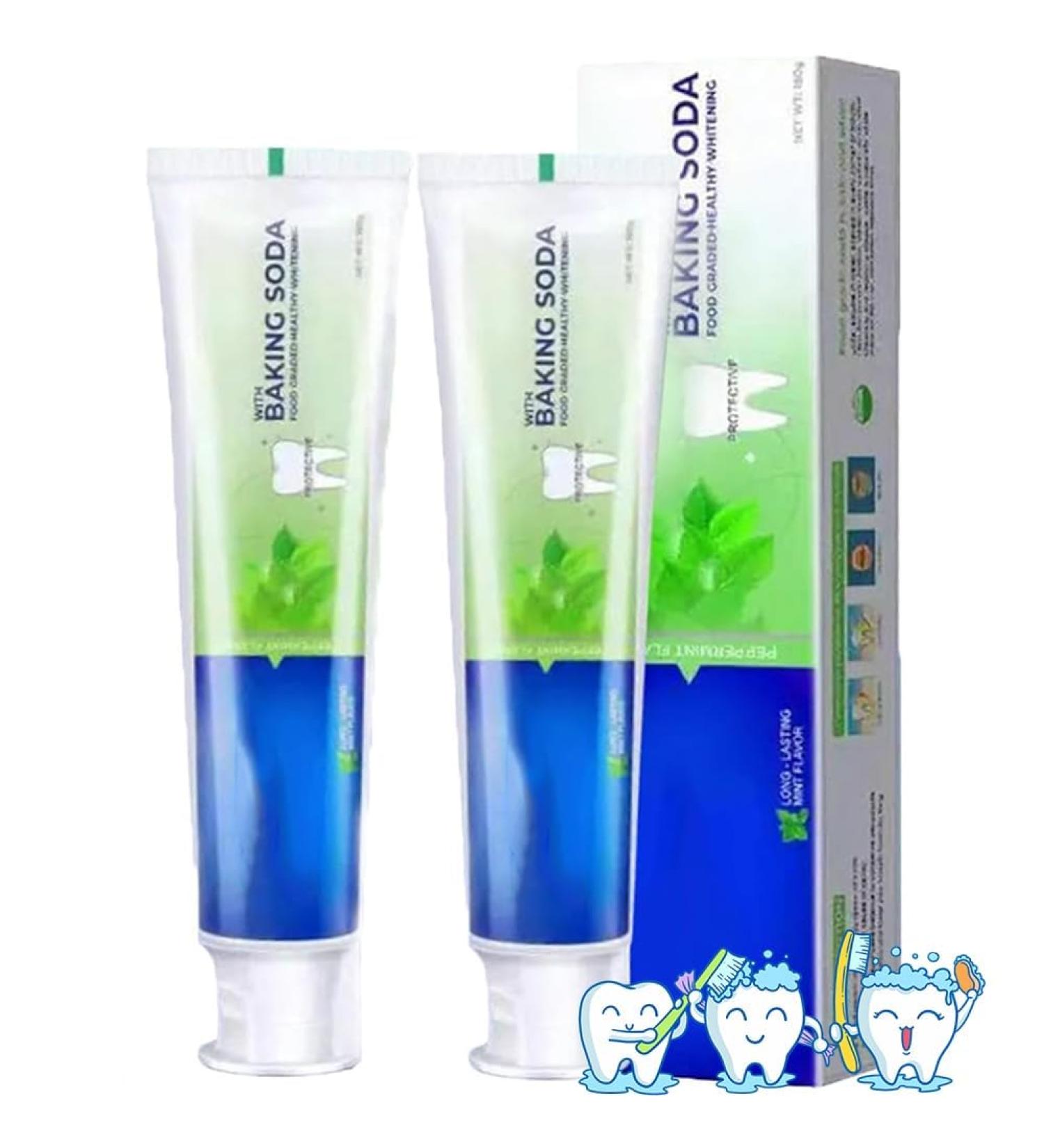 Dentifrice visage U nettoyage des dents dentifrice visage U dentifrice naturel au bicarbonate de soude dentifrice nettoyage en profondeur blanchiment des dents - Buy Online on GoSupps.com