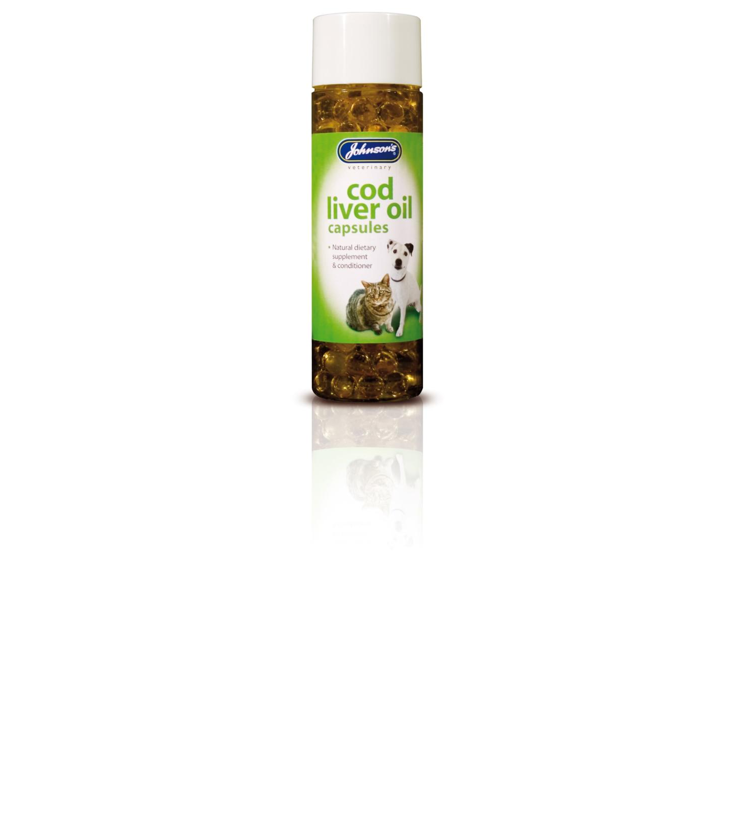 Johnsons Veterinary Products Cod Liver Capsules 170 Capsules