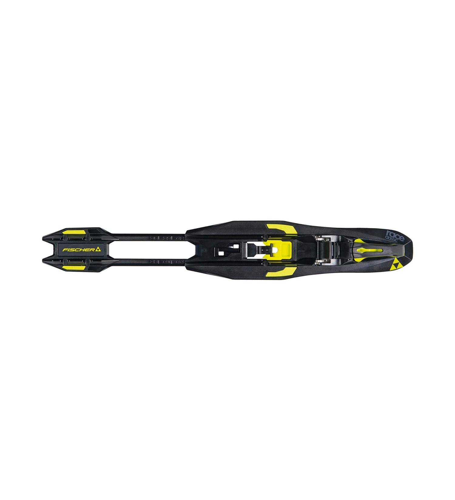 Fischer Unisex Race Classic IFP XC Ski Bindings - Black/Yellow | For Classic Skiers & Racers - Buy Online on GoSupps.com
