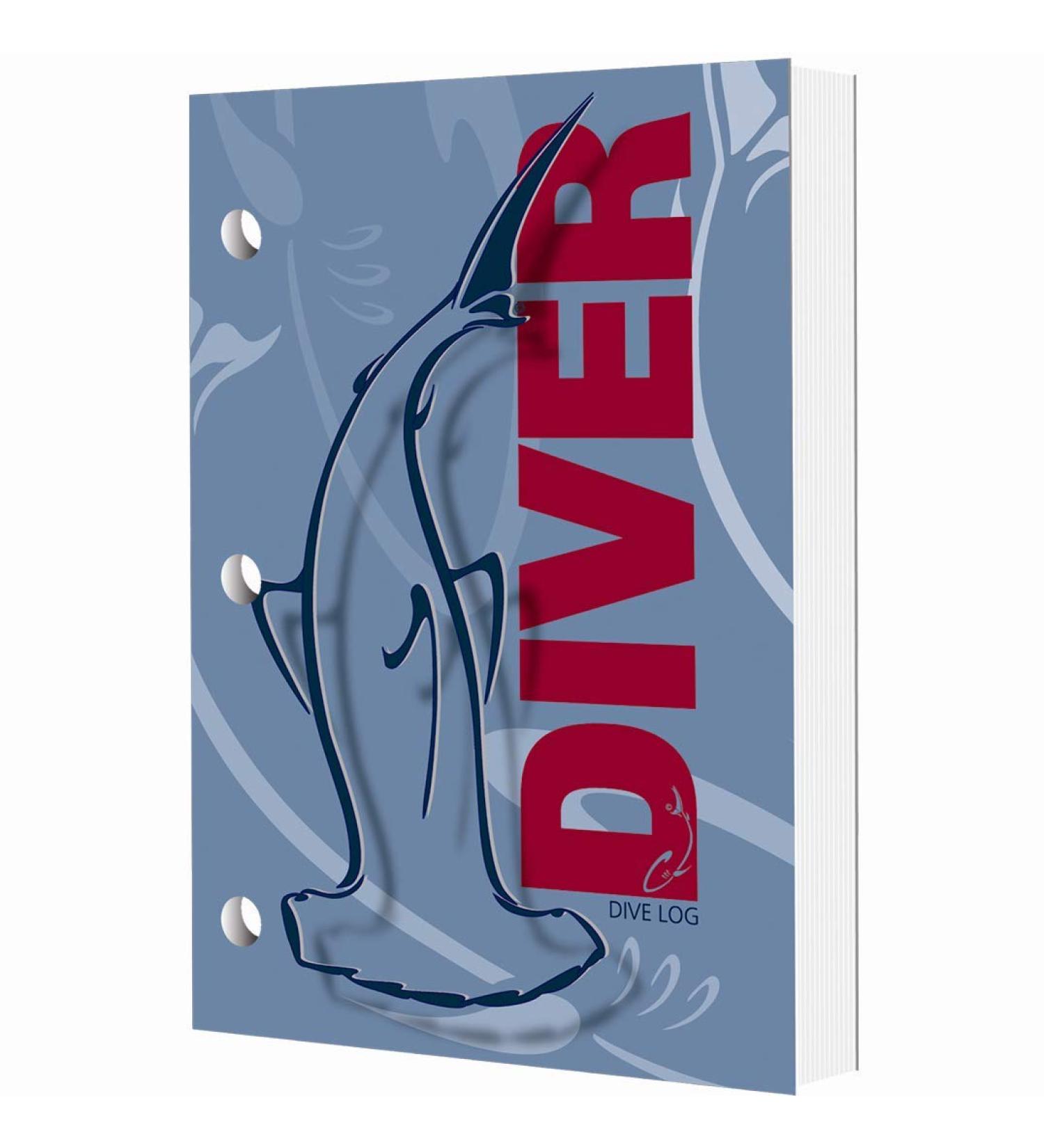 Scuba Diving Log Book - Bottom Crawlers Hammerhead Shark