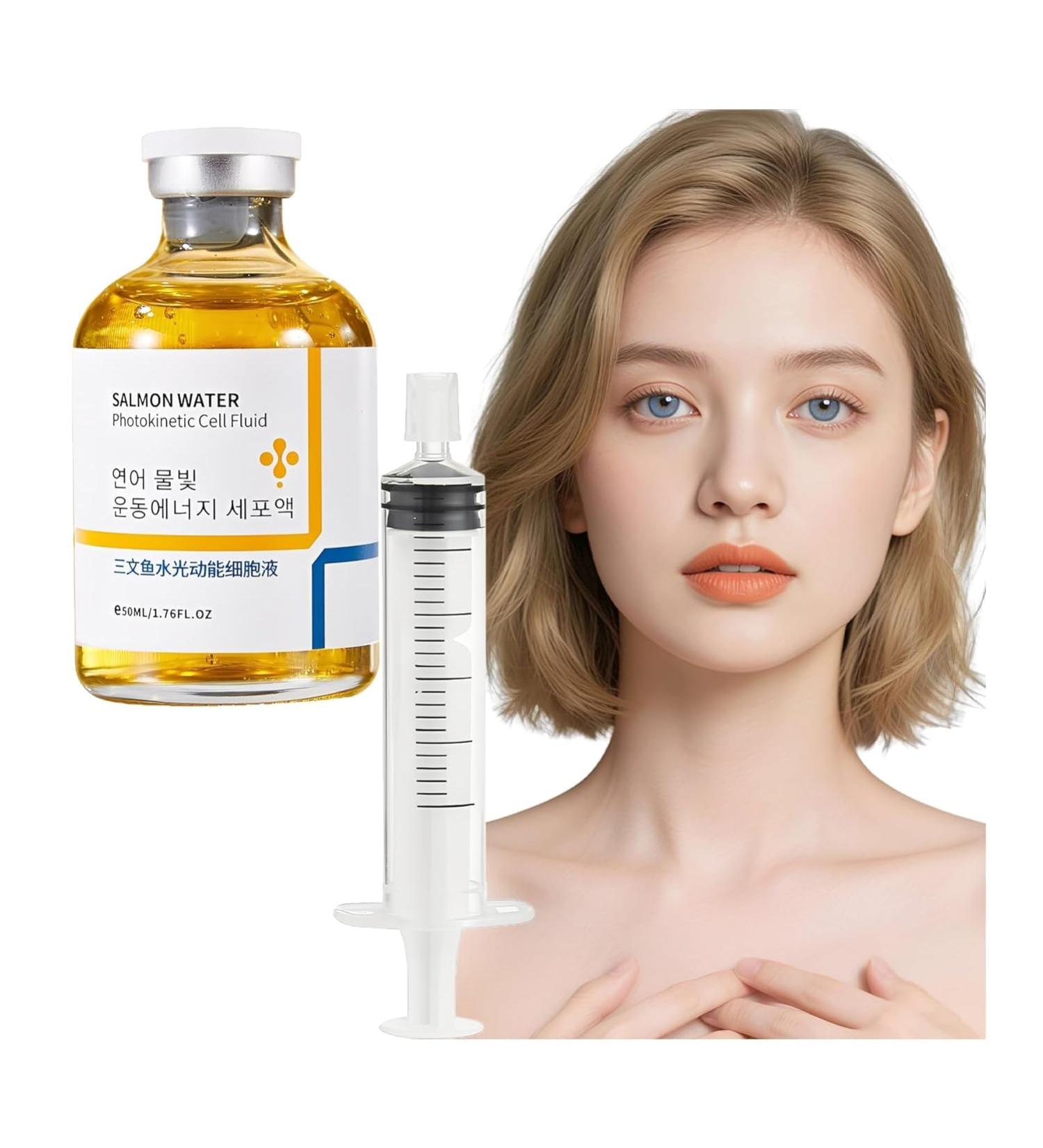 S rum anti-rides au saumon Essence l g re anti-rides au saumon Hydrate et nourrit la peau Raffermit et lisse Convient tous les types de peau 1pc - Buy Online on GoSupps.com