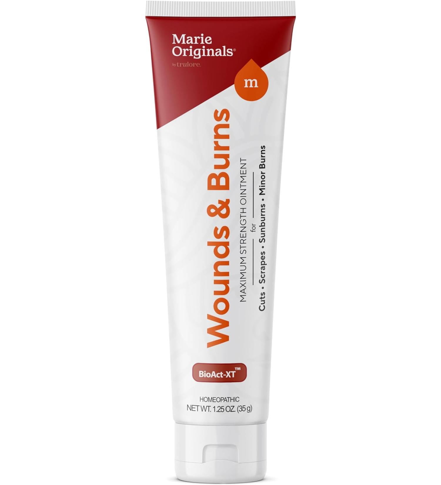 Marie Originals Fast Wounds and Burns Recovery MAXIMUM STRENGTH OINTMENT - 1.25 Oz. - Buy Online on GoSupps.com