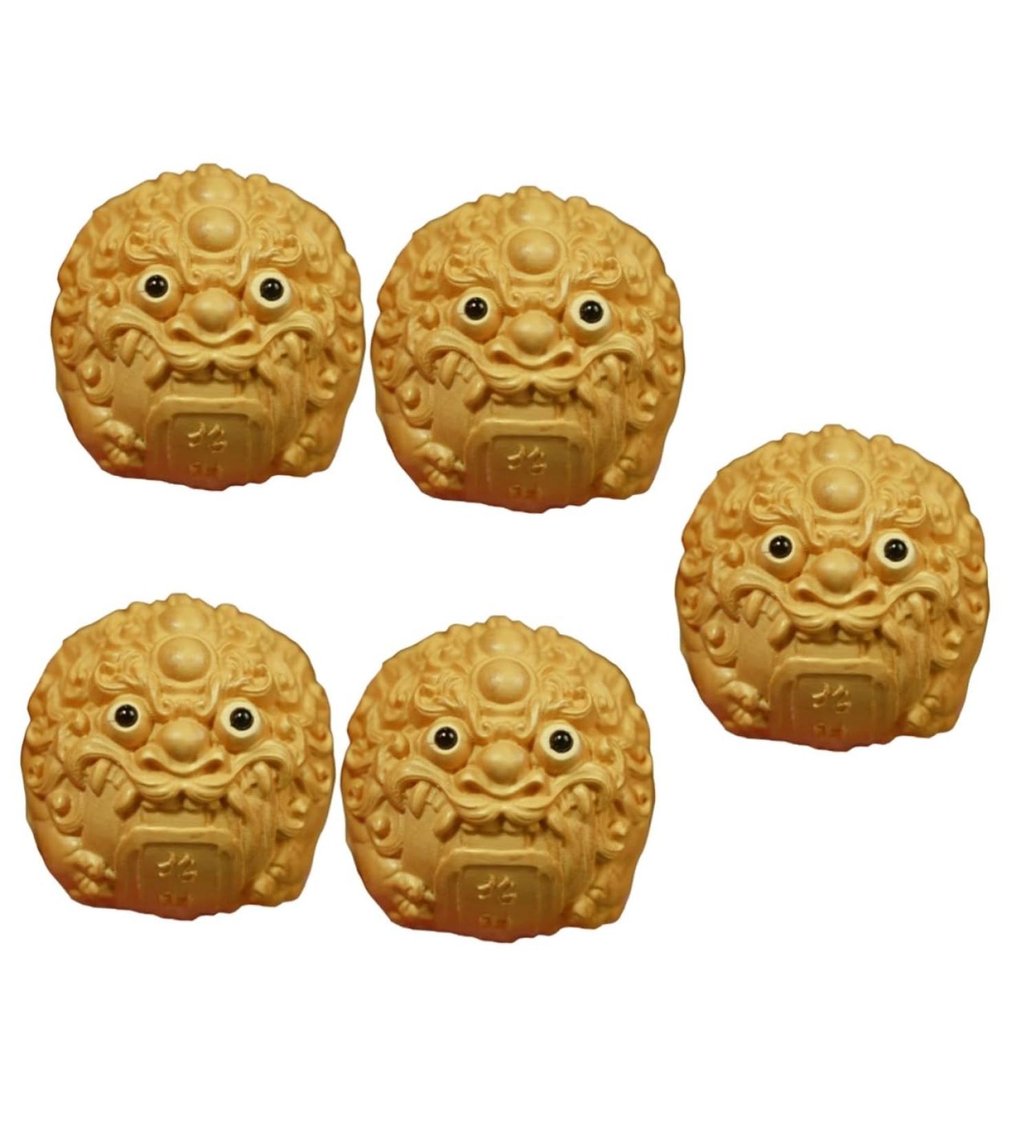 Tovinanna 5-Stars Chinese Feng Shui Decor & Fitness Massage Balls - Wooden Gymnastics Tool for Wellness & Relaxation - Shop Internationally - Buy Online on GoSupps.com