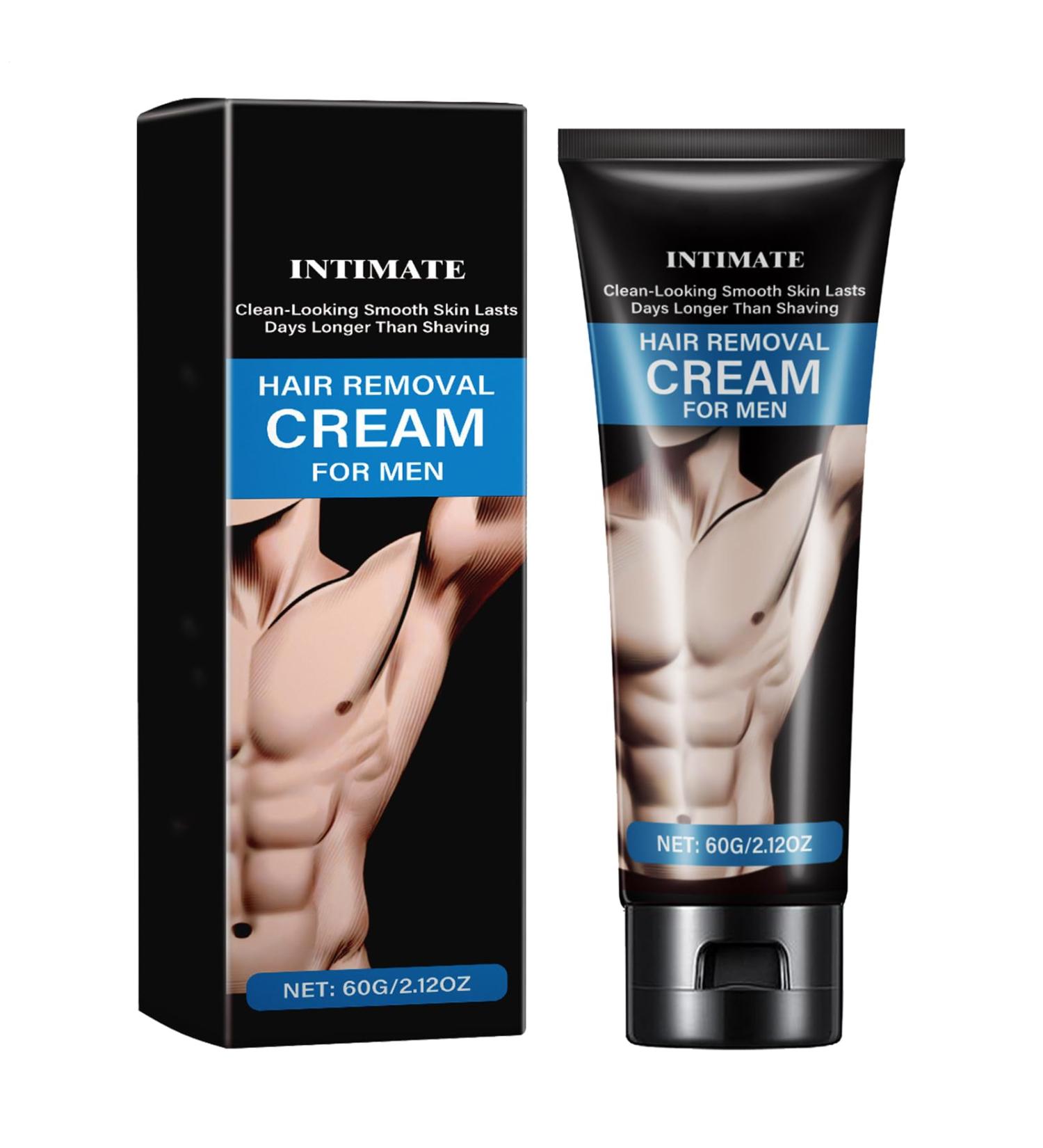  Luckxing Hair Removal Cream for Men - Gentle Cleansing Balm 60g Body Hair Removal Cream | for Dad Father Husband Boyfriend Hands Body Legs  - Buy Online on GoSupps.com
