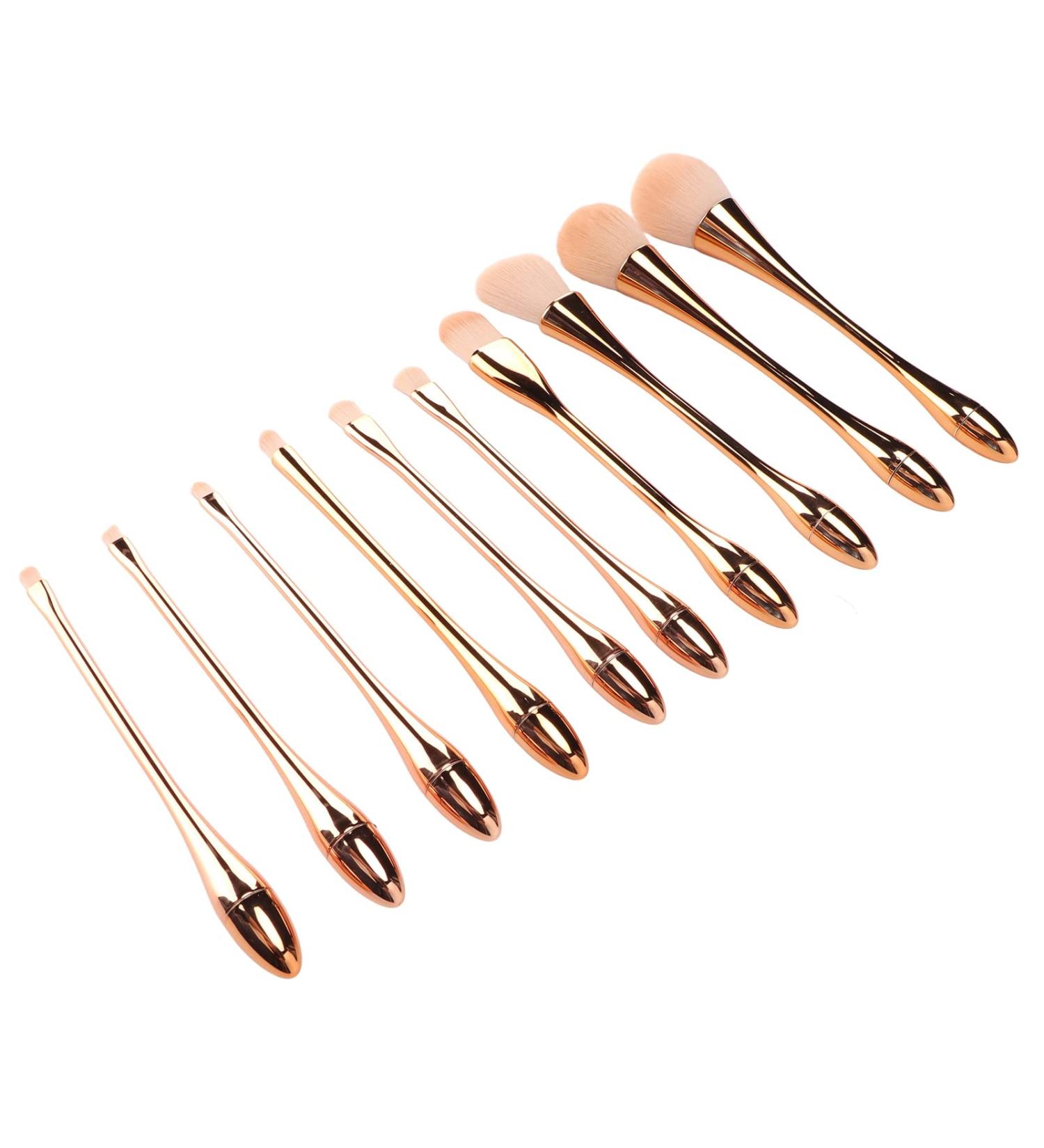 10-Piece Fluffy Makeup Brush Set for Face Powder - Perfect for Everyday Use | International Shipping Available - Buy Online on GoSupps.com
