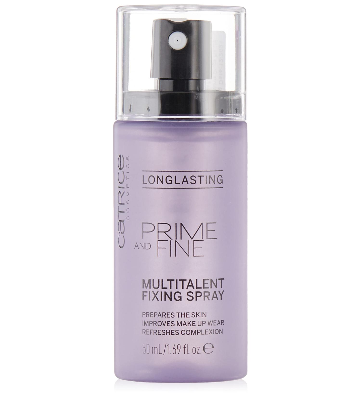 Catrice Prime And Fine Multitalent Fixing Spray - 50ml, Vegan, Long-Lasting Formula, Microplastic & Nano Particulate Free - Buy Online on GoSupps.com