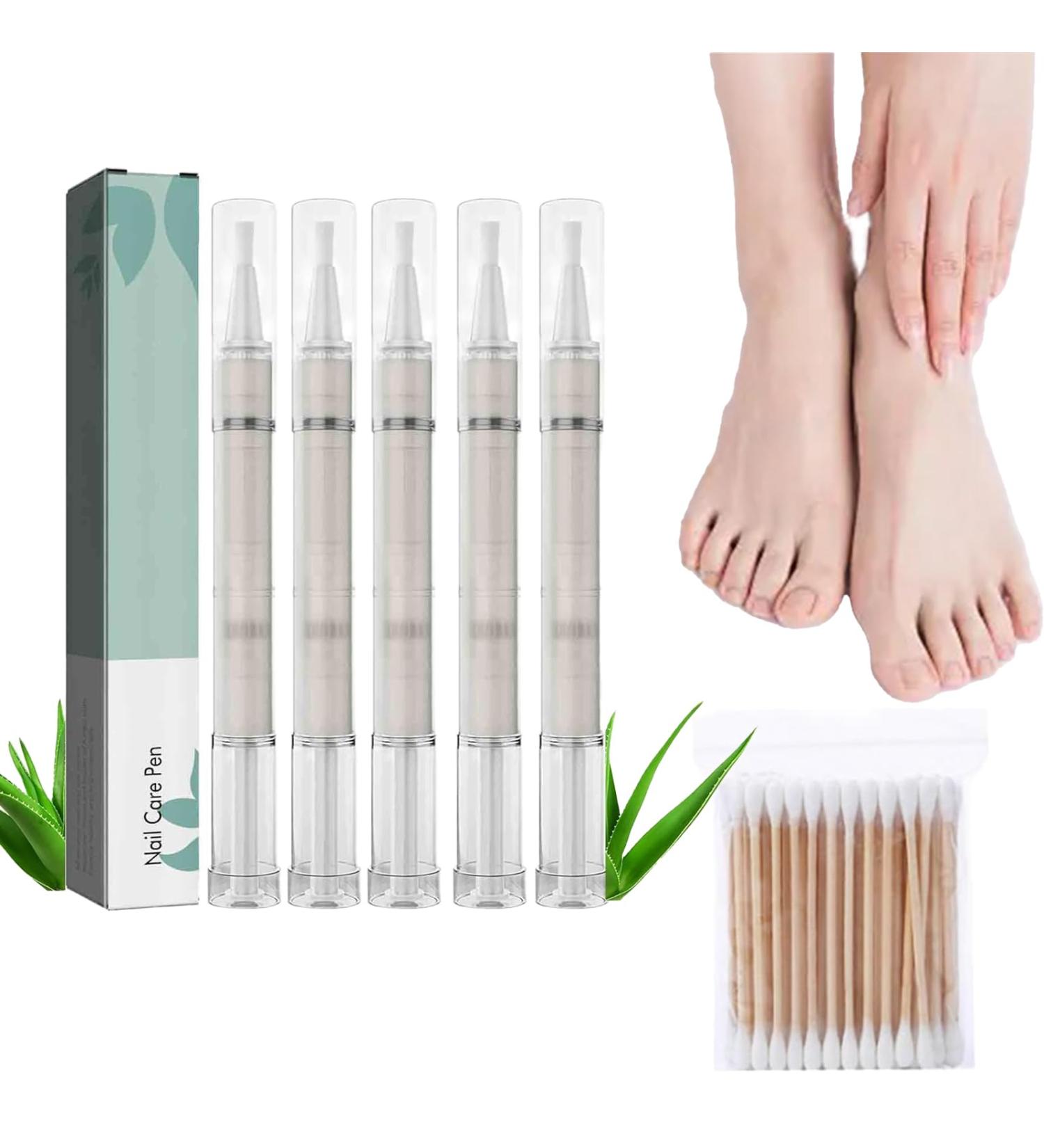 Wuwuhen Nail Care Pen - Effective Nail Fungus Treatment | Health Routine Nail Care (5 Pieces) - Fast Shipping Worldwide - Buy Online on GoSupps.com