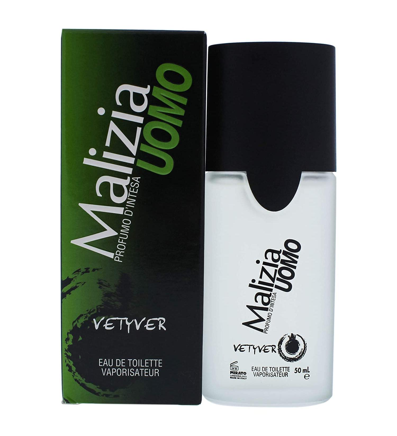 Vetyver Malizia Uomo Eau de Toilette Spray for Men 1.7 Ounce - Buy Online on GoSupps.com