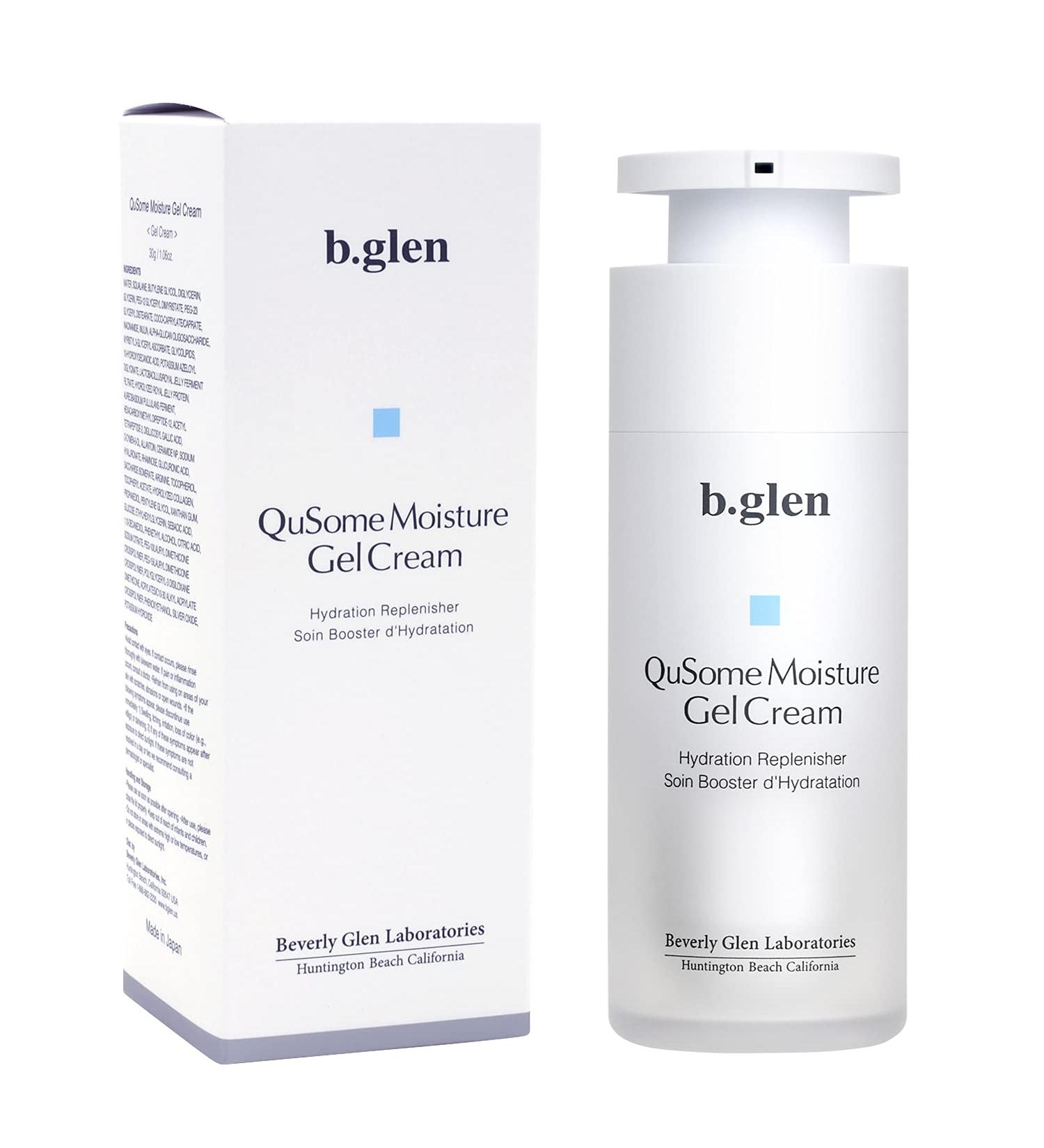 b.glen QuSome Moisture Gel Cream 30g - Hydrating Skincare for All Skin Types | International Shipping Available - Buy Online on GoSupps.com