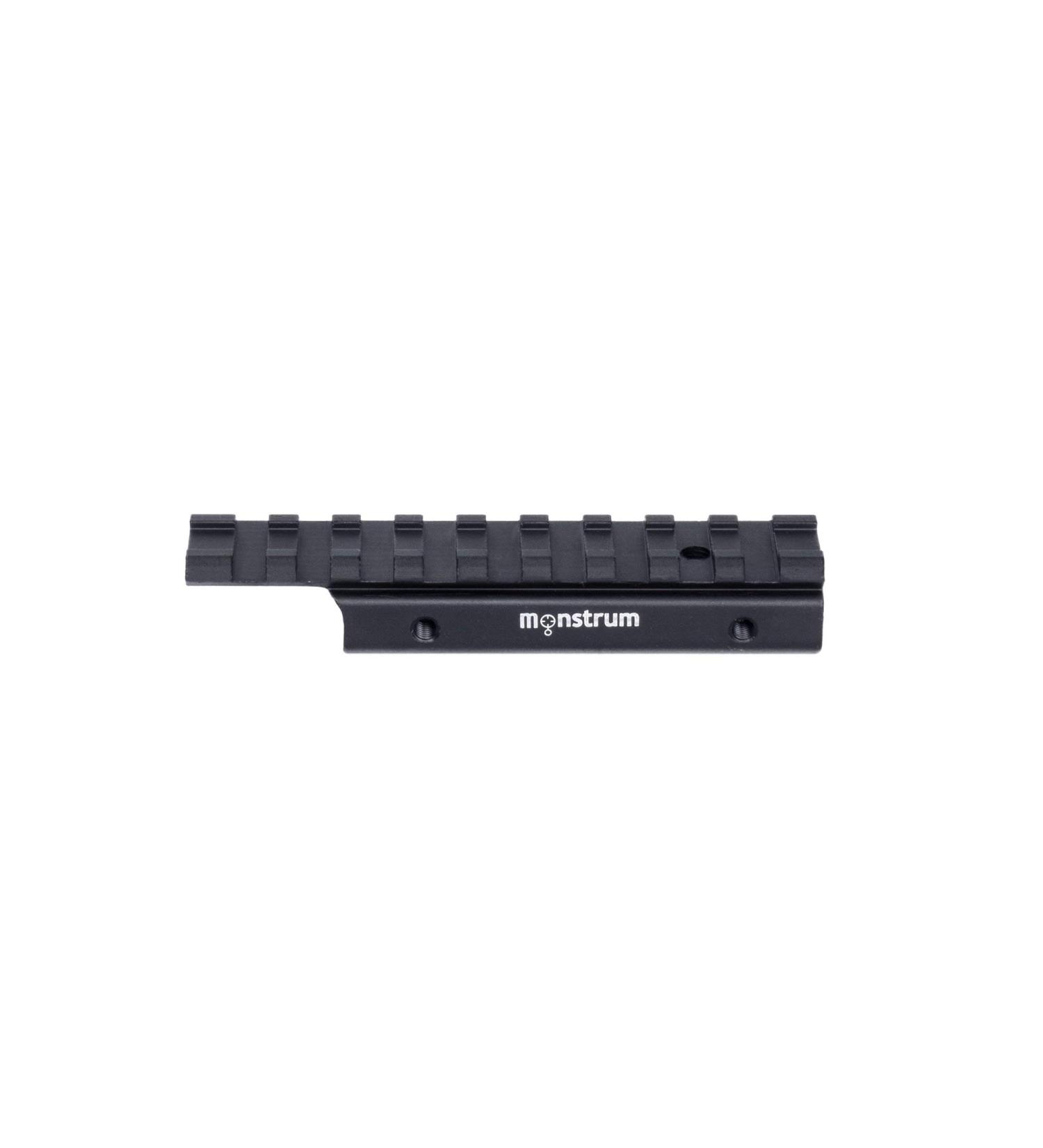 Monstrum Tactical Low Profile .22 Airgun Rail Adaptor - Dovetail to Picatinny/Weaver Conversion - Buy Online on GoSupps.com