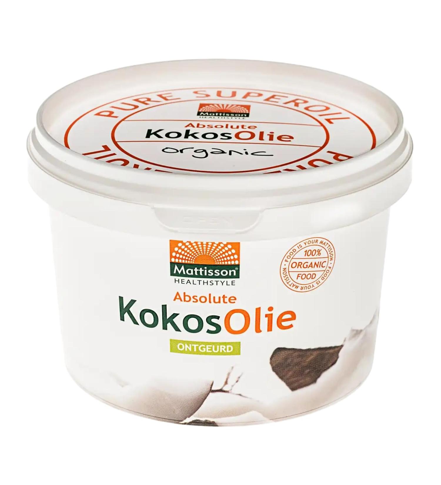 Mattisson Mattisson Fragrance Free Coconut Oil 500 g 1 unit