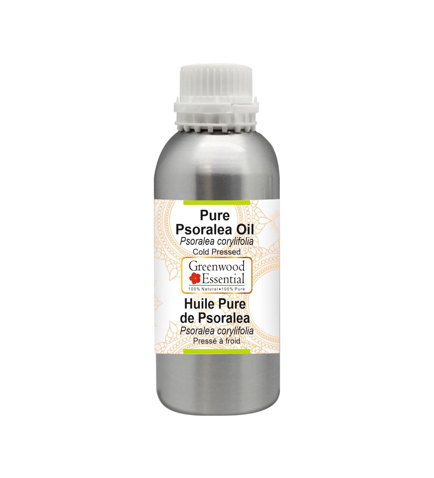 Greenwood Essential Pure Psoralea Oil - Therapeutic Grade Cold Pressed 300ml for Skin & Hair Care - Buy Online on GoSupps.com