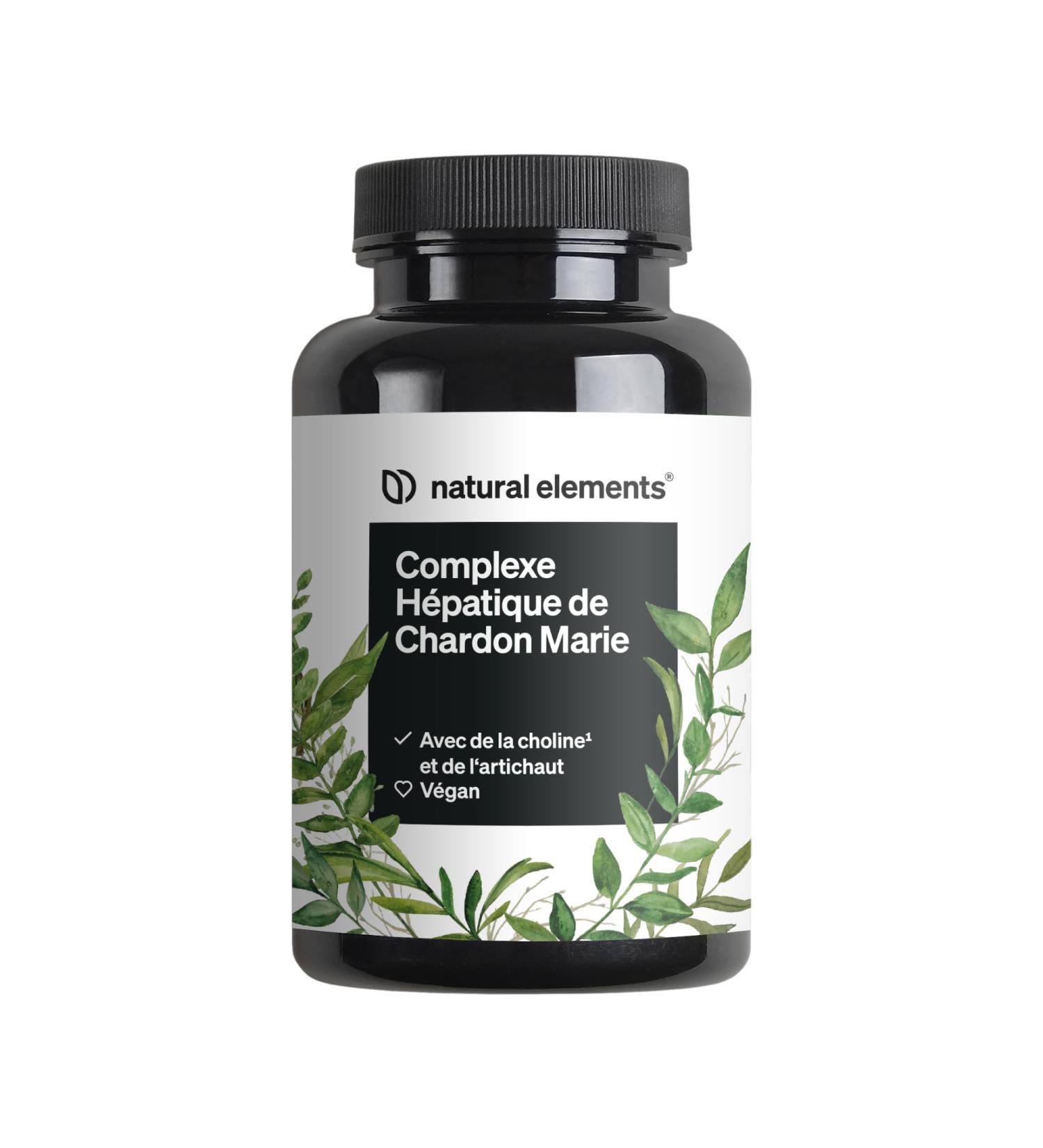 Milk Thistle Complex for the Liver 120 Capsules Milk Thistle Choline Artichoke Extract Turmeric & Zinc Vegan & Generously Dosed Liver Treatment Controlled and Produced in Germany - Buy Online on GoSupps.com